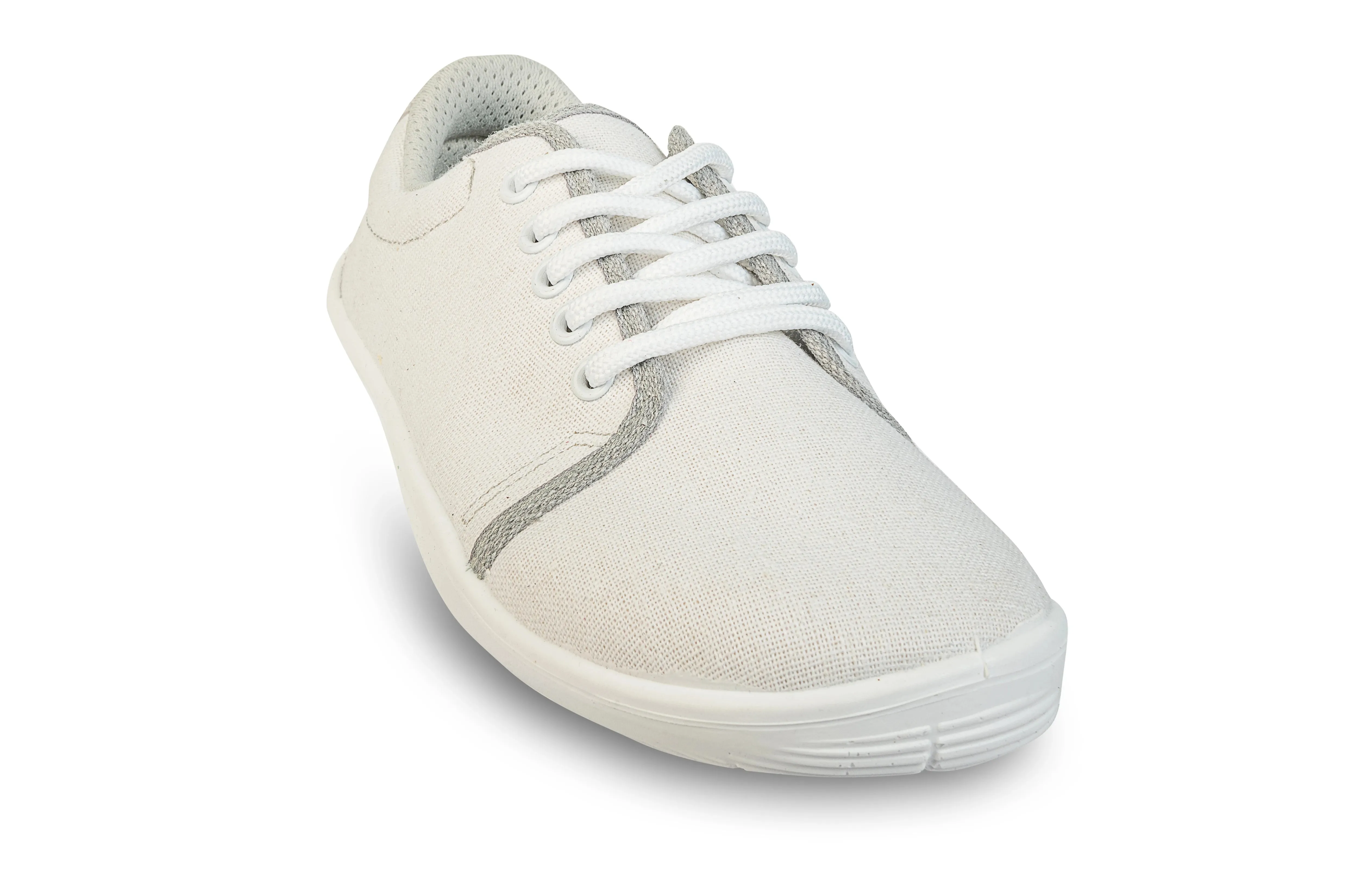 4.BARE  4.HEMP OFF WHITE  DEPORTIVAS MINIMALISTAS DE CáñAMO