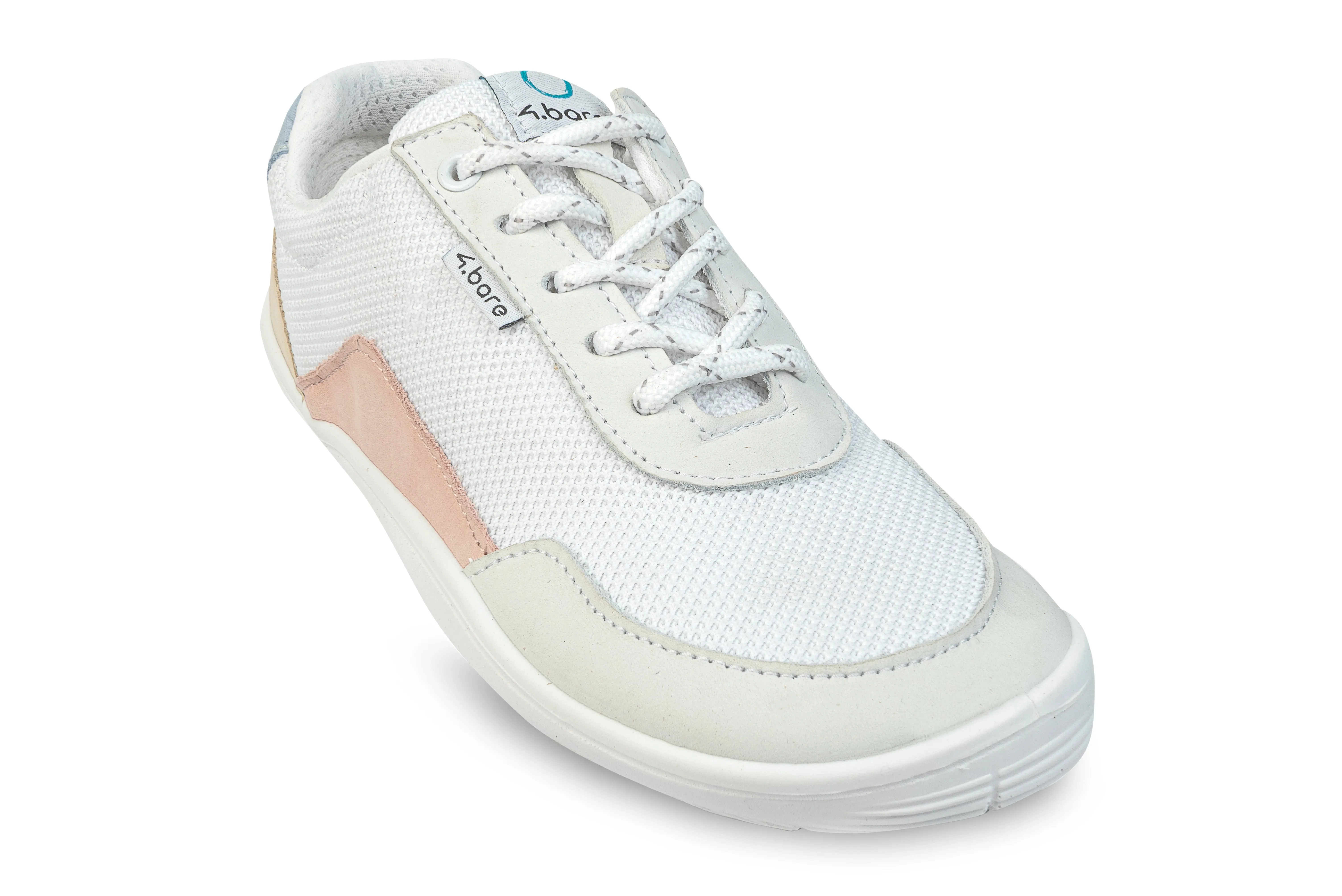 4.BARE  4.JOY POWDER PINK  OFF WHITE  DEPORTIVAS MINIMALISTAS