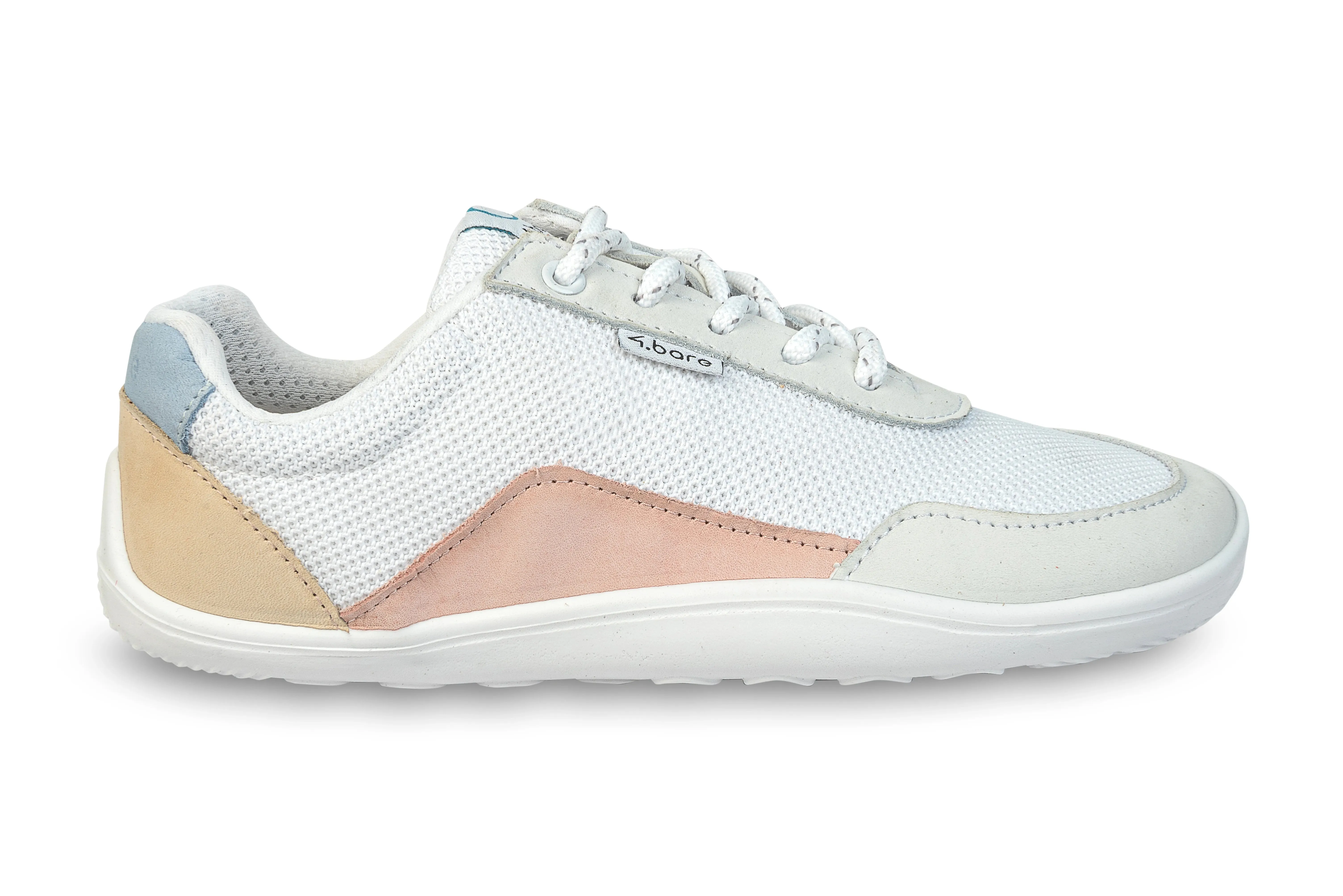 4.BARE  4.JOY POWDER PINK  OFF WHITE  DEPORTIVAS MINIMALISTAS
