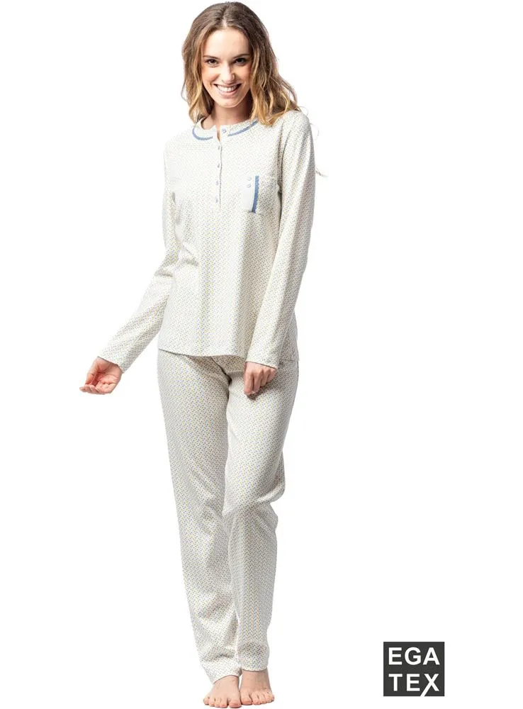 531 PIJAMA LUNARES C/REDONDO