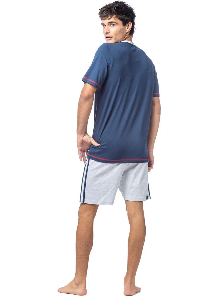 610 CONJUNTO PIJAMA MANGA CORTA
