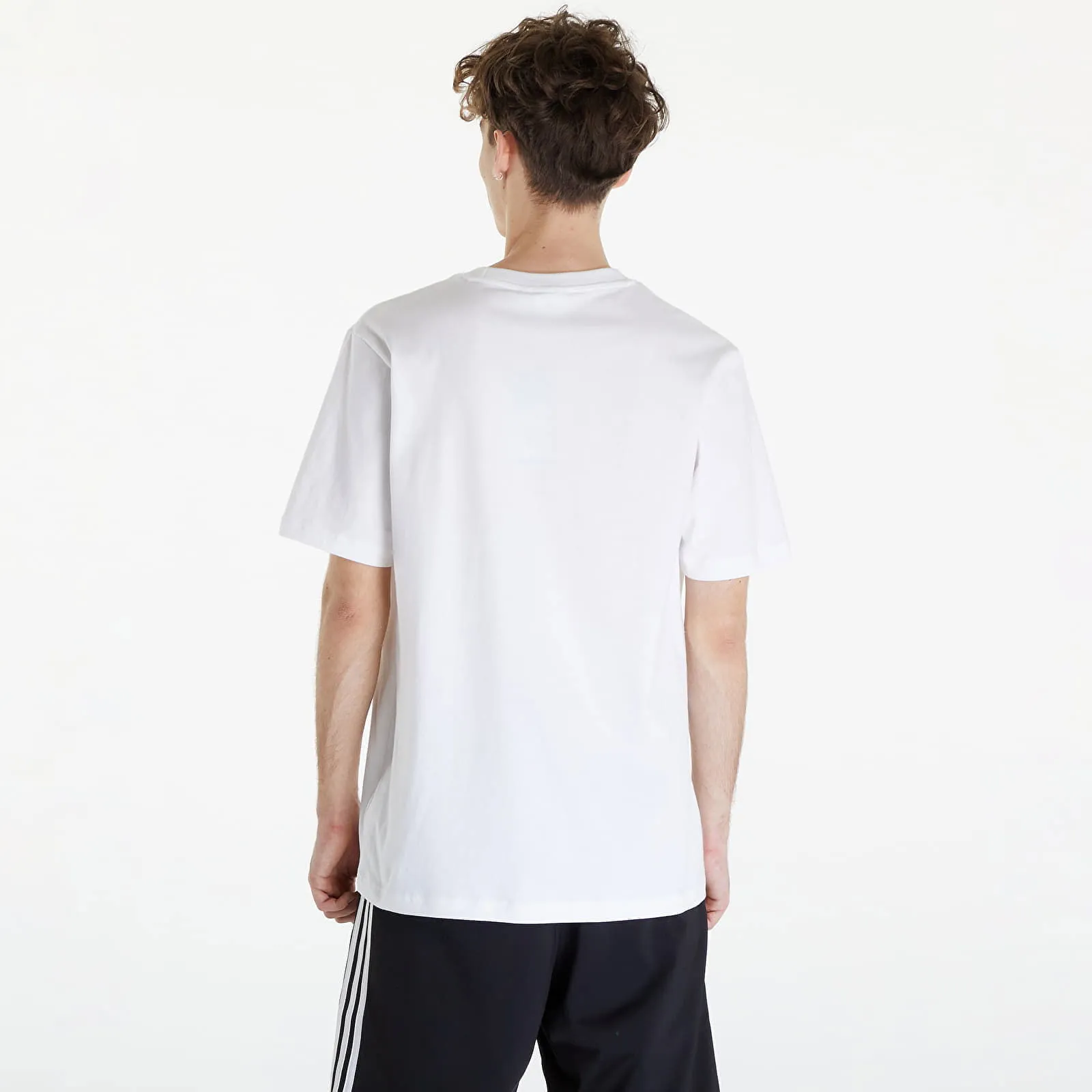 adidas Originals Classic Monogram Graphic Short Sleeve Tee White/ Sand Strata