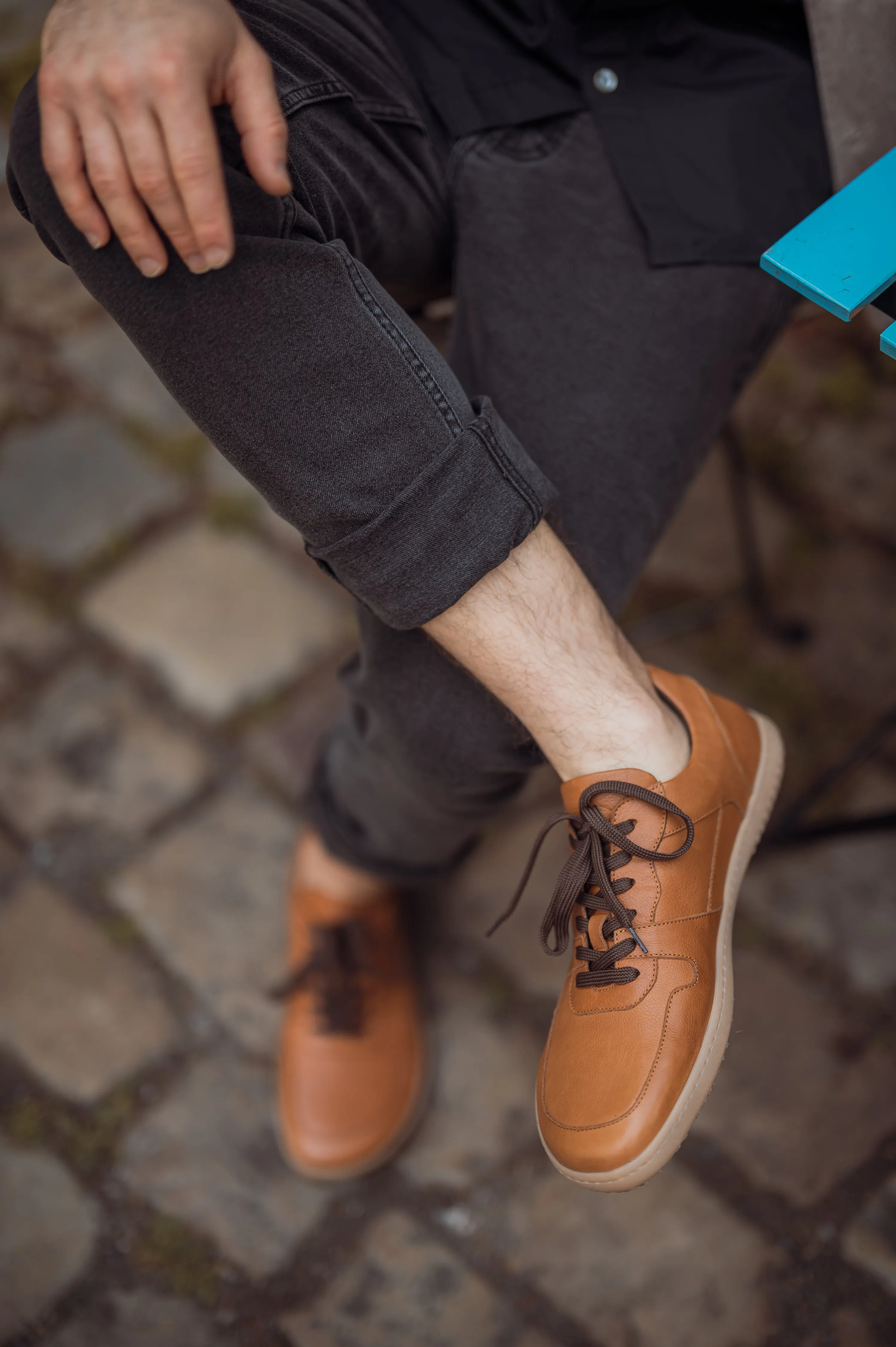 ANGLES FASHION  DIONYSUS COGNAC  DEPORTIVAS BAREFOOT