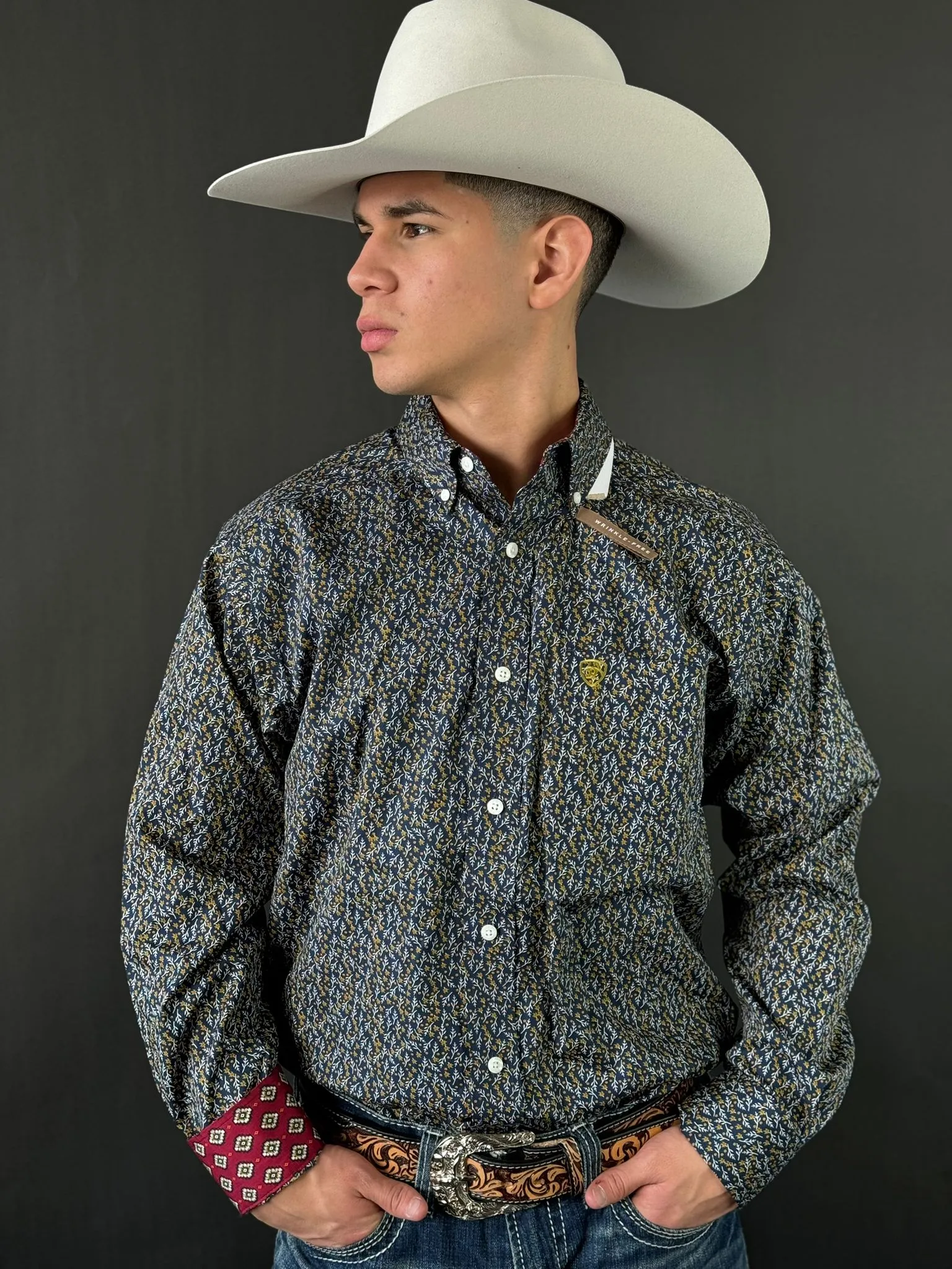 Ariat Classic Kolson deep pacific blue