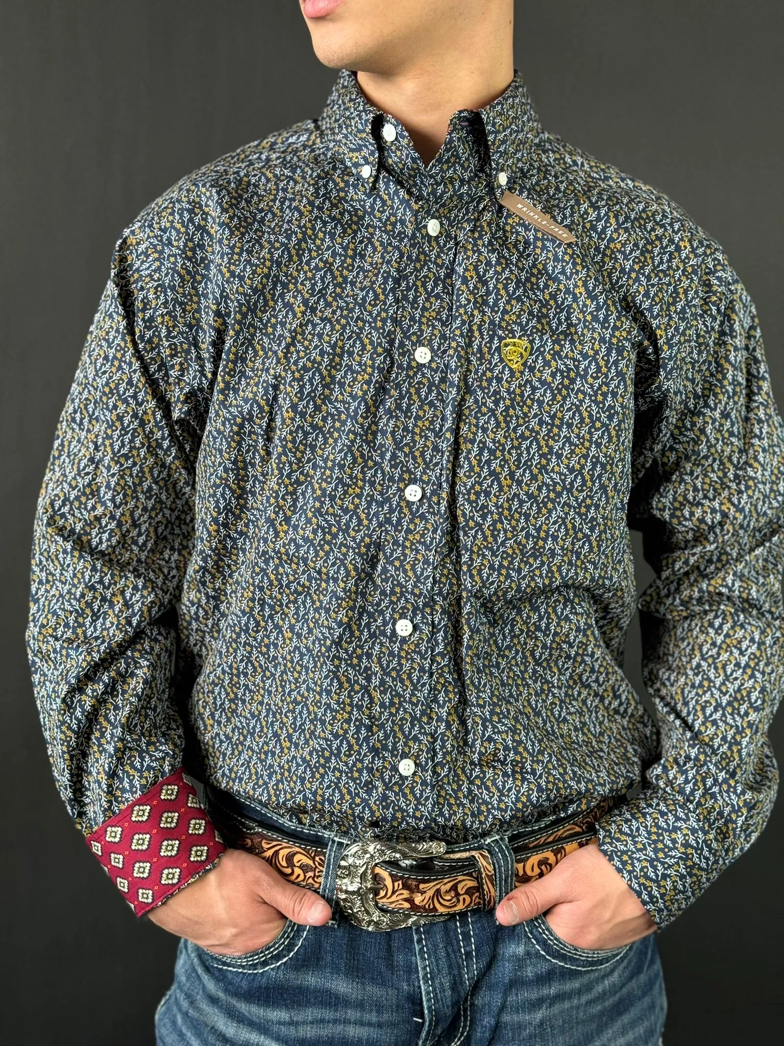 Ariat Classic Kolson deep pacific blue