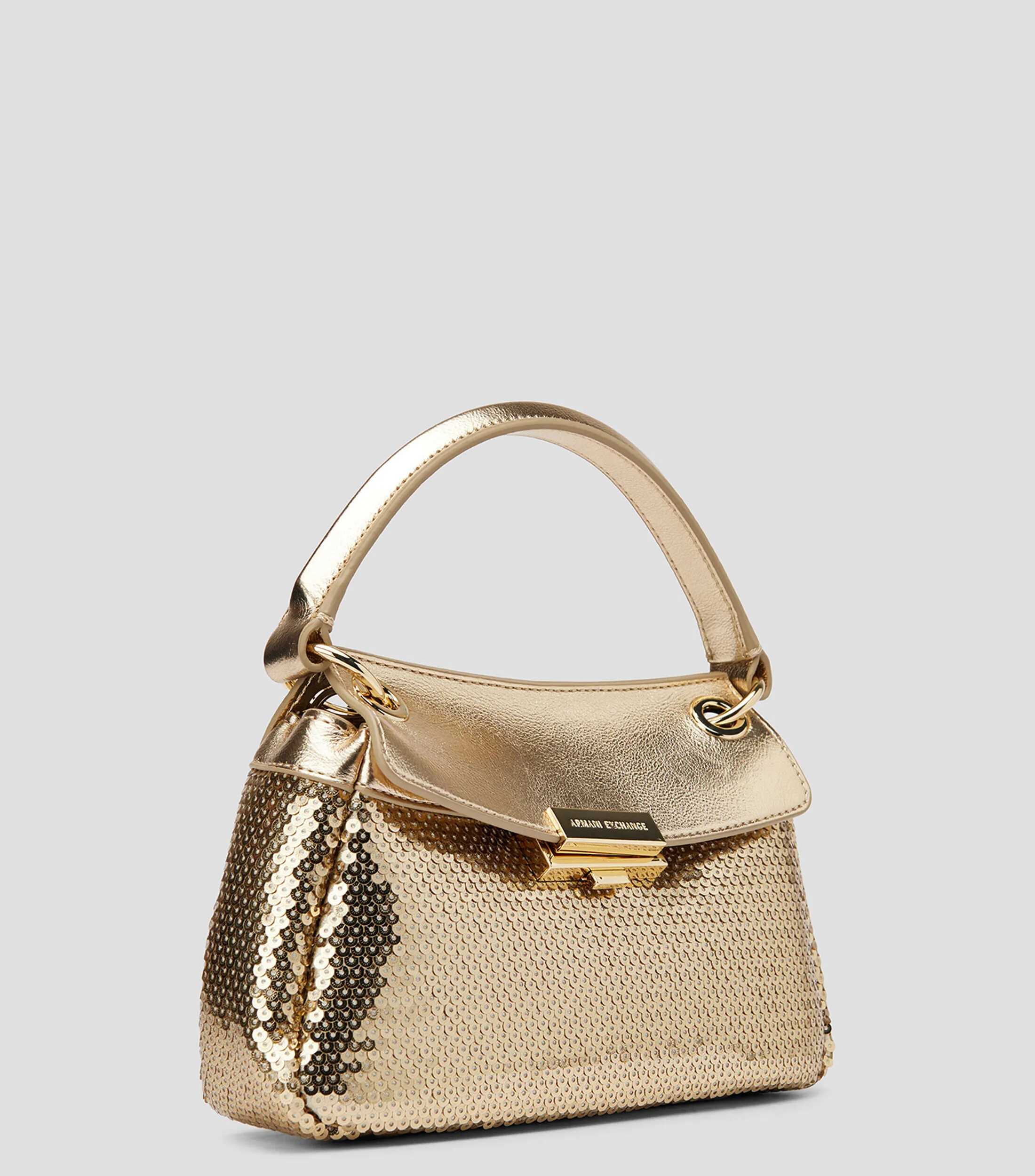 Armani Exchange Bolso Crossbody con lentejuelas Mujer