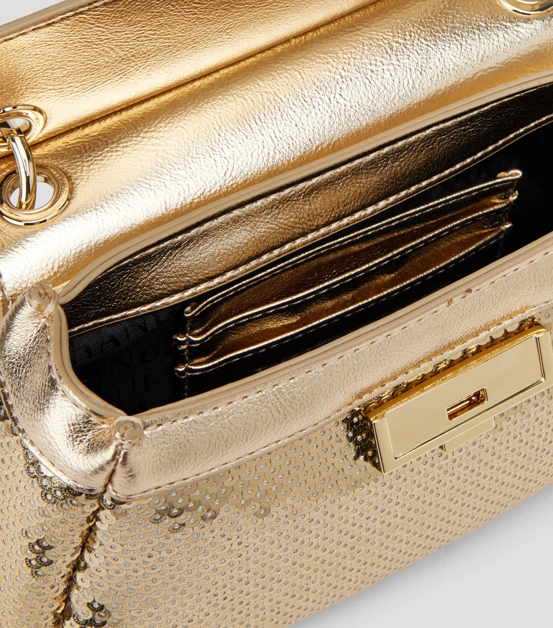 Armani Exchange Bolso Crossbody con lentejuelas Mujer