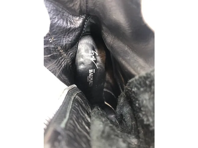 Balmain botas Negro 