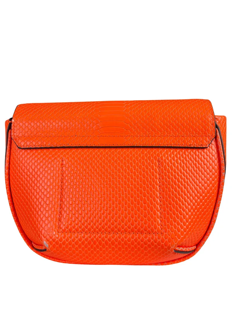 BANANA REPUBLIC Bandolera Cuero Fluorescente