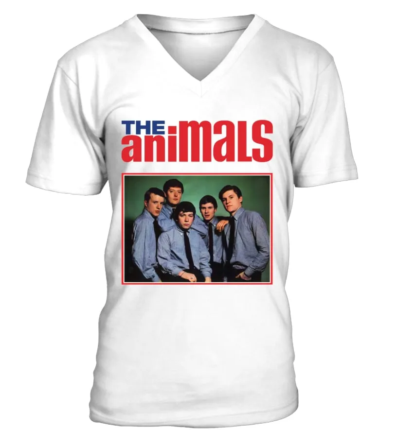 BBRB052WT. ERIC BURDON &AMP; THE ANIMALS  THE ANIMALS3000PXSTANDARDWIDTH3000PX CAMISETA CUELLO EN V UNISEX