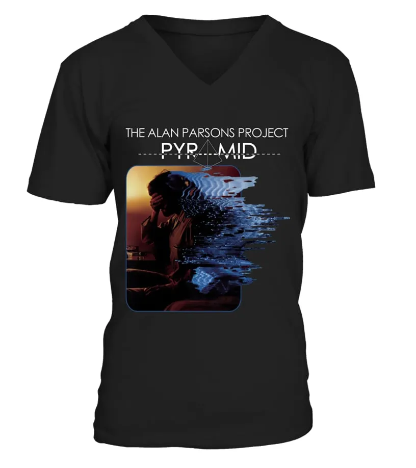 BBRB083BK. THE ALAN PARSONS PROJECT  PYRAMID CAMISETA CUELLO EN V UNISEX