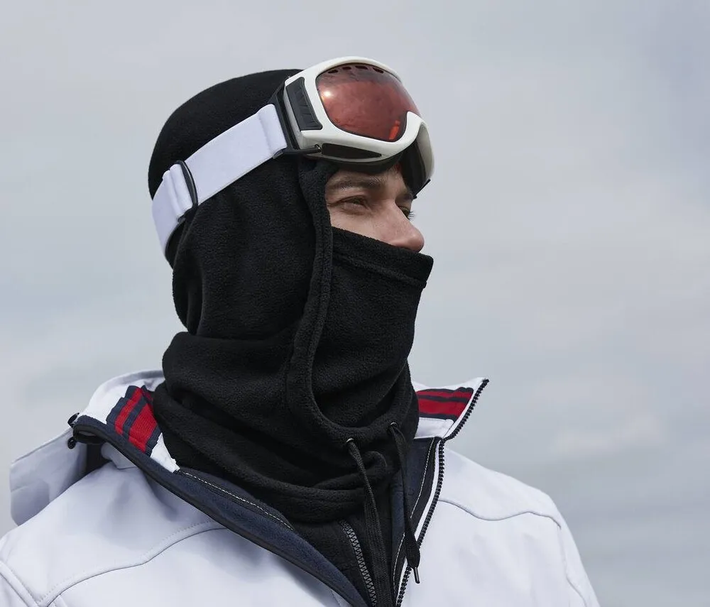 BEECHFIELD BF282R  RECYCLED FLEECE HOOD  FRENCH MARINO
