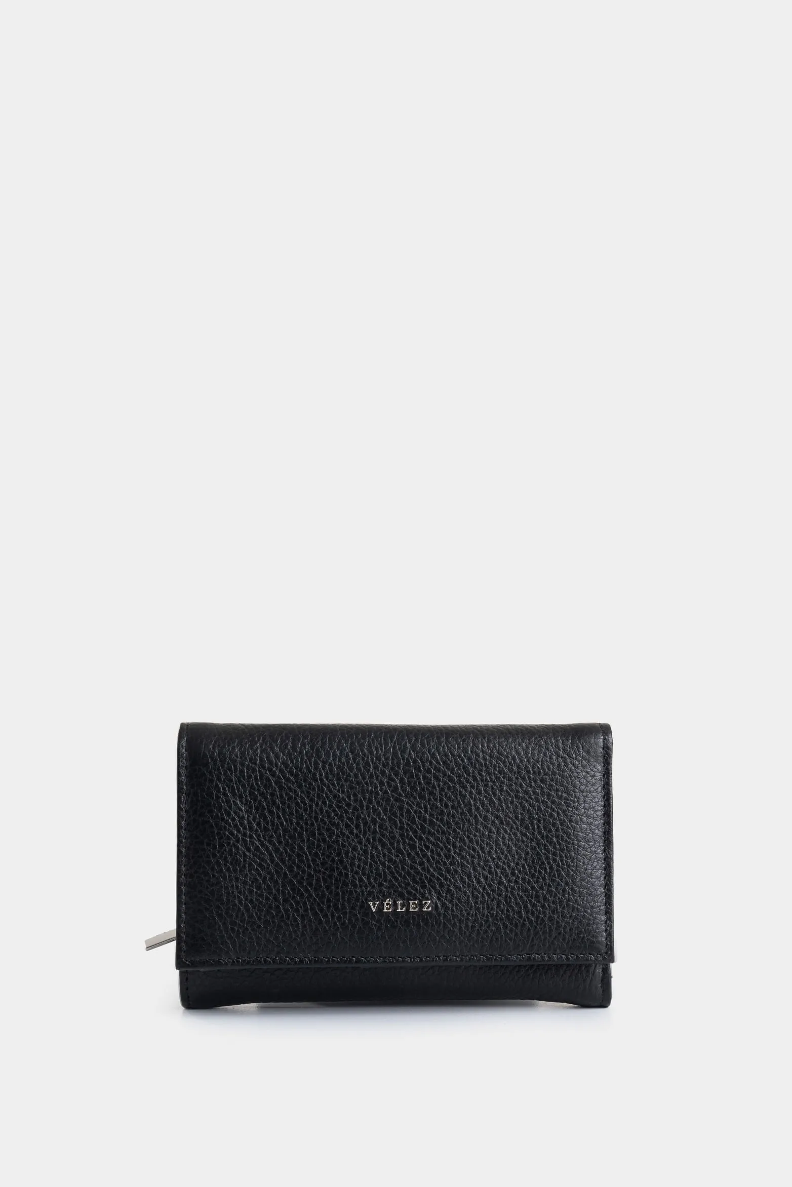 Billetera Real de cuero para mujer con monedero