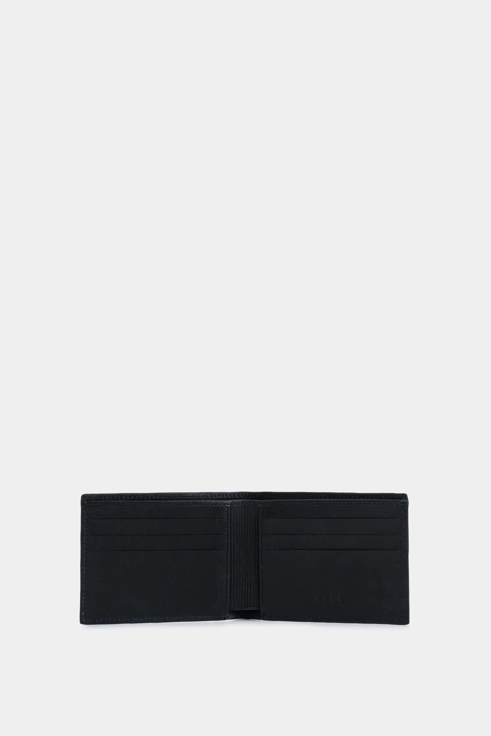 Billetera Sunlight de cuero para hombre contraste