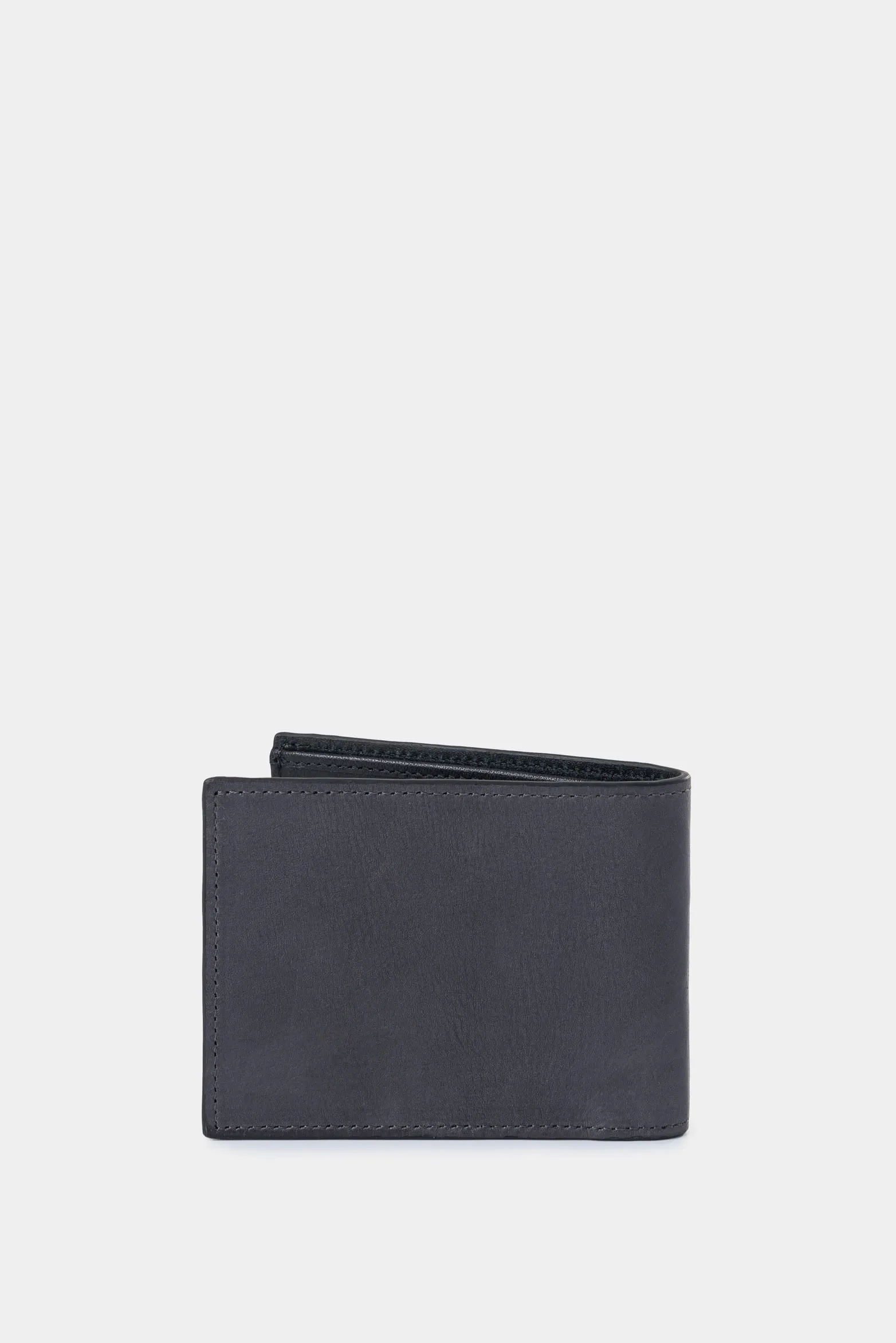 Billetera Sunlight de cuero para hombre contraste