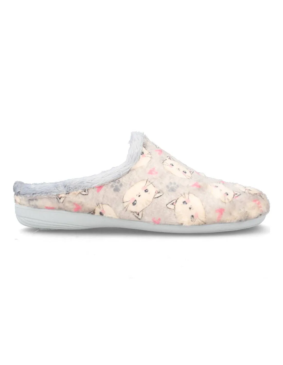 BIORELAX  ZAPATILLAS CASA SUAPEL GATOS PERLA