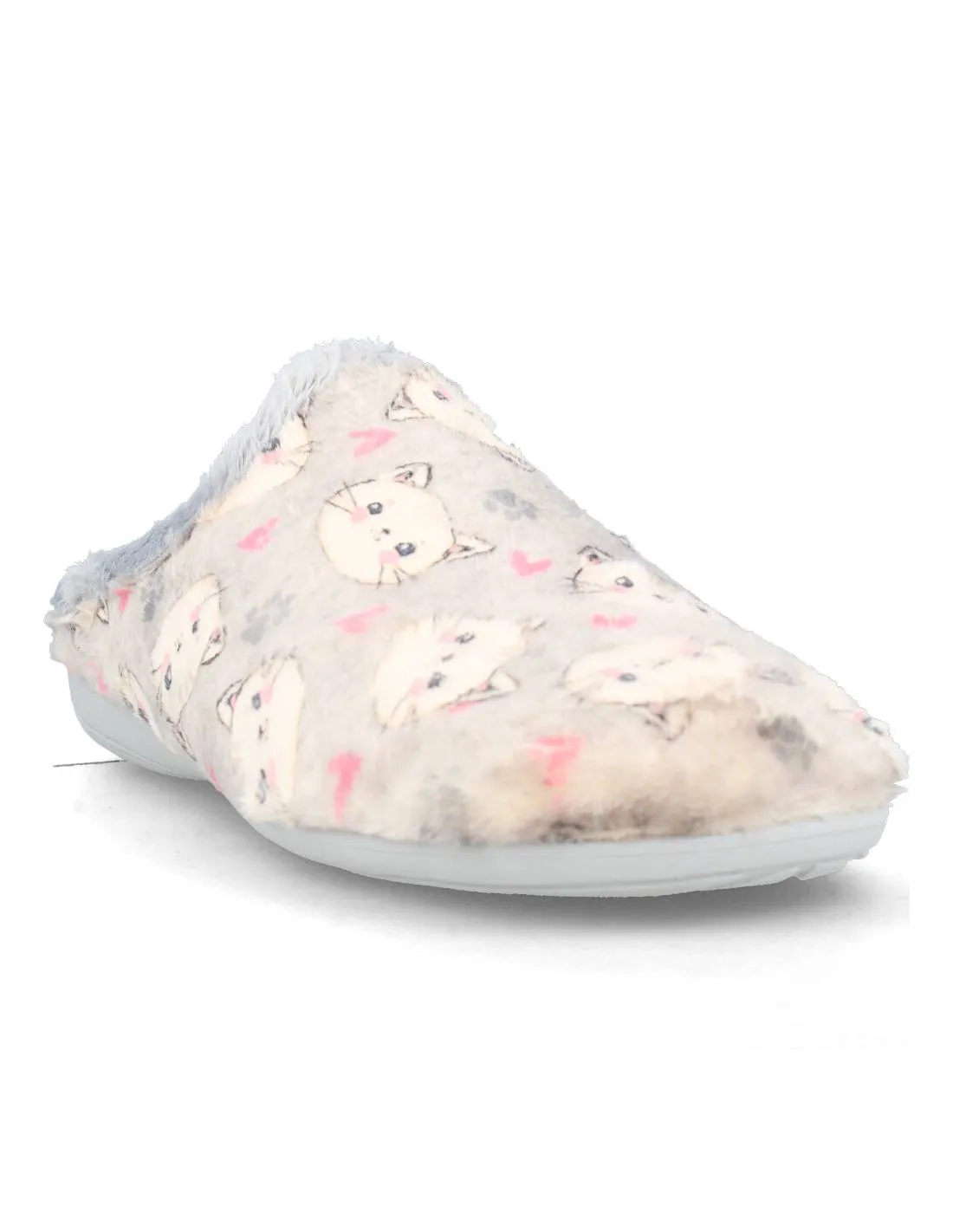 BIORELAX  ZAPATILLAS CASA SUAPEL GATOS PERLA