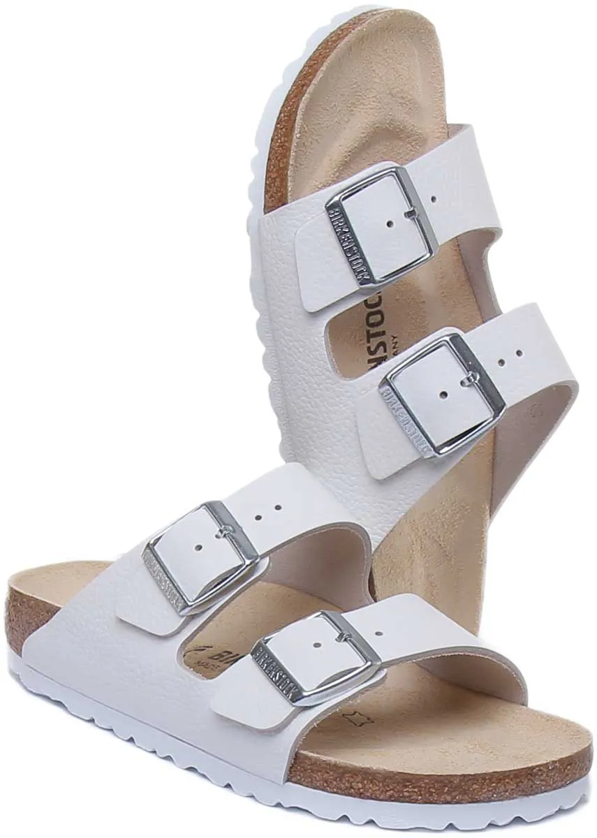 Birkenstock Arizona BS Sandalias de Cuero Aceitado con Dos Correas Ajustables y Plantilla Anatómica para Mujer en Negro