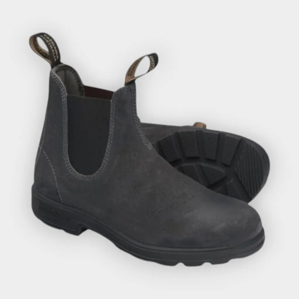 Blundstone – Botas Chelsea Grey waxed suede #1910