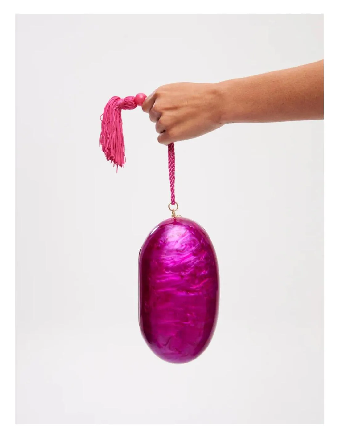 BOLSO BOMBÓN EFECTO NÁCAR MIOH BERRY