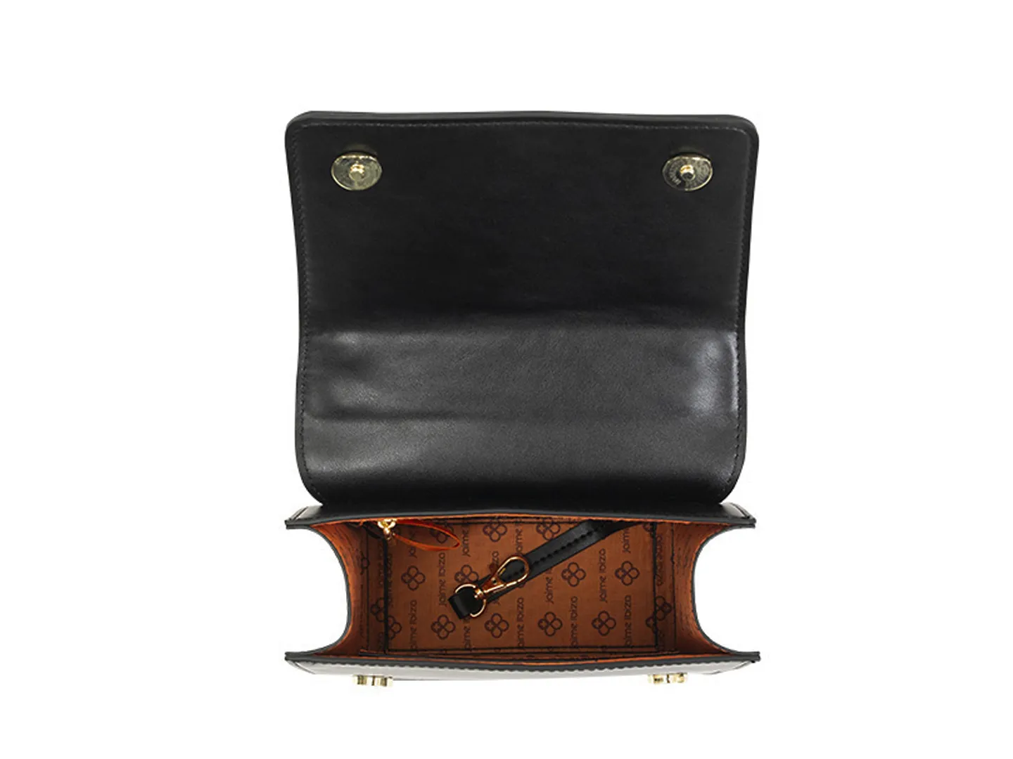 Bolso Crossbody Jaime Ibiza Ji1935 Color Negro
