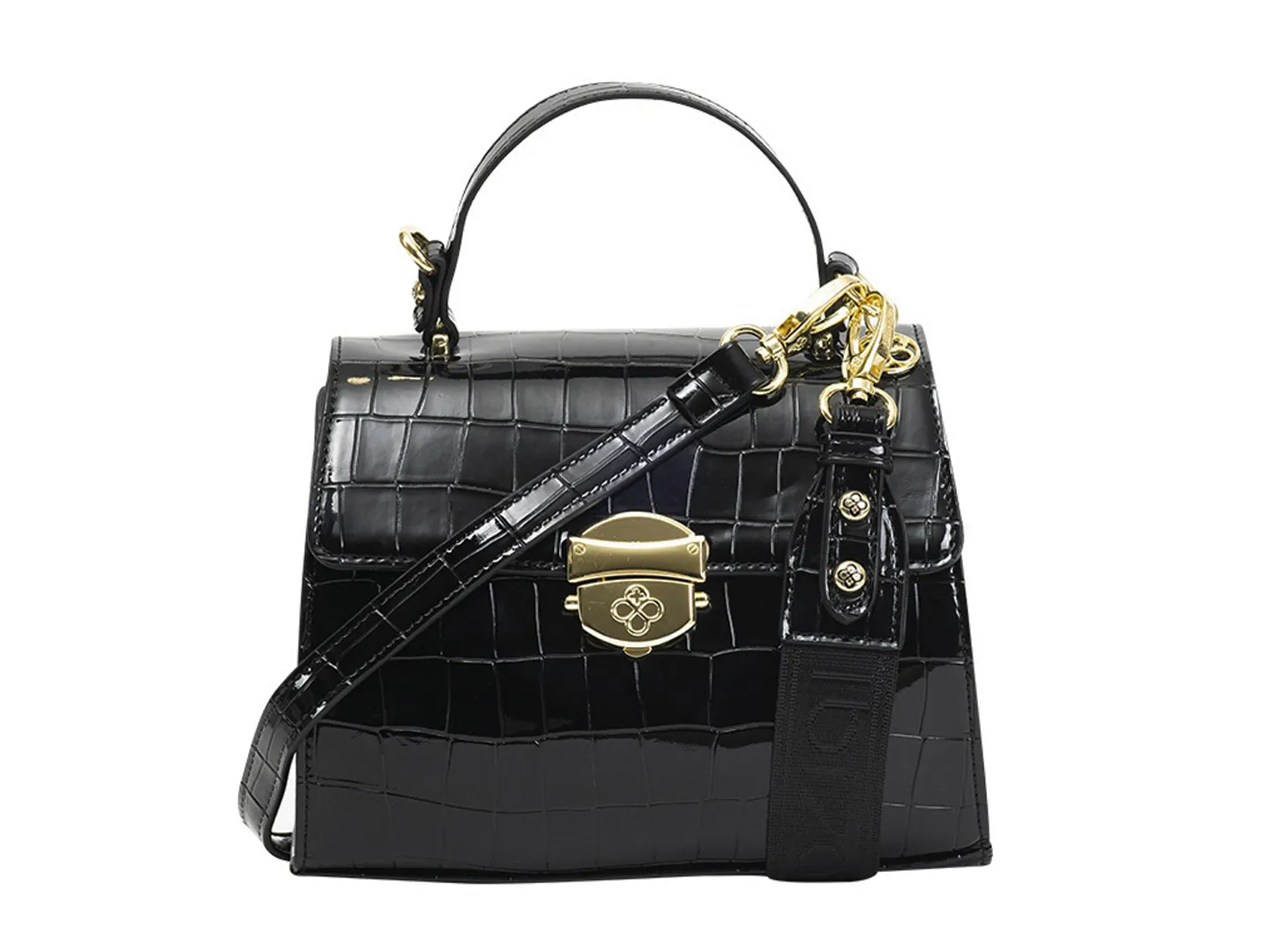 Bolso Crossbody Jaime Ibiza Ji1941 Color Negro