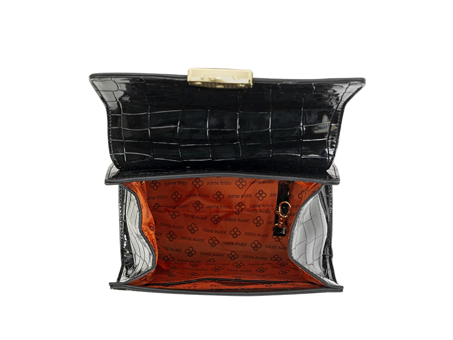 Bolso Crossbody Jaime Ibiza Ji1941 Color Negro