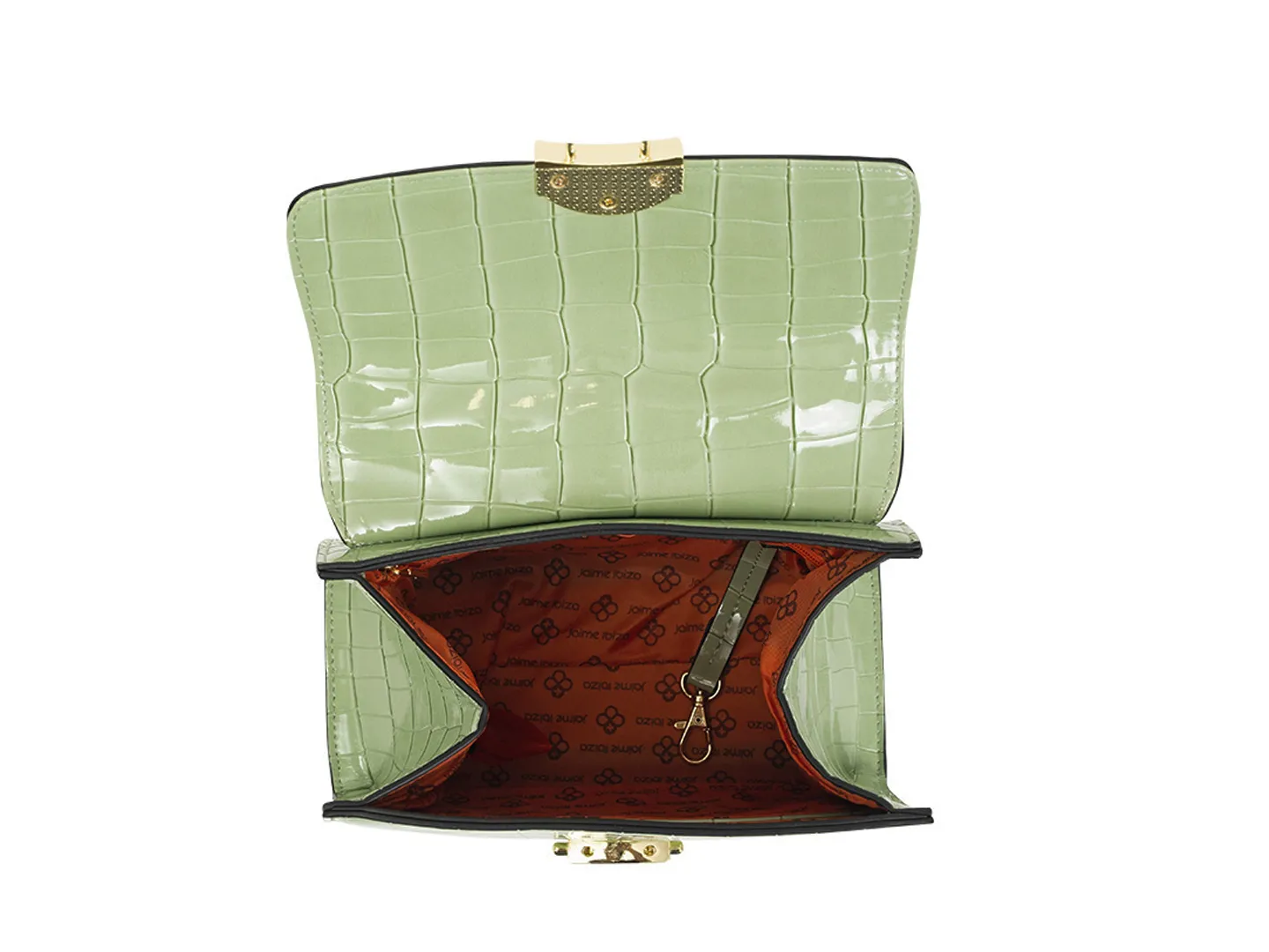 Bolso Crossbody Jaime Ibiza Ji1941 Color Verde