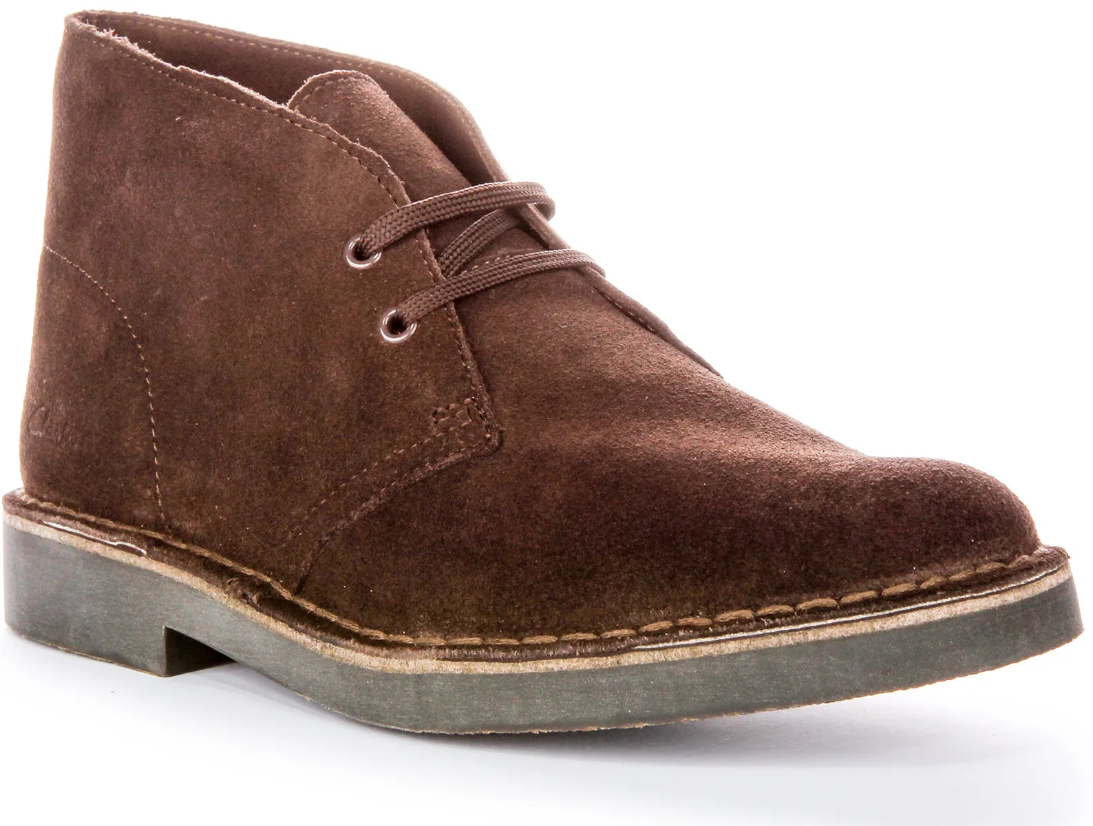 Bolso de hombro con diseño de archivo Clarks Desert BT Evo Men's en marrón oscuro