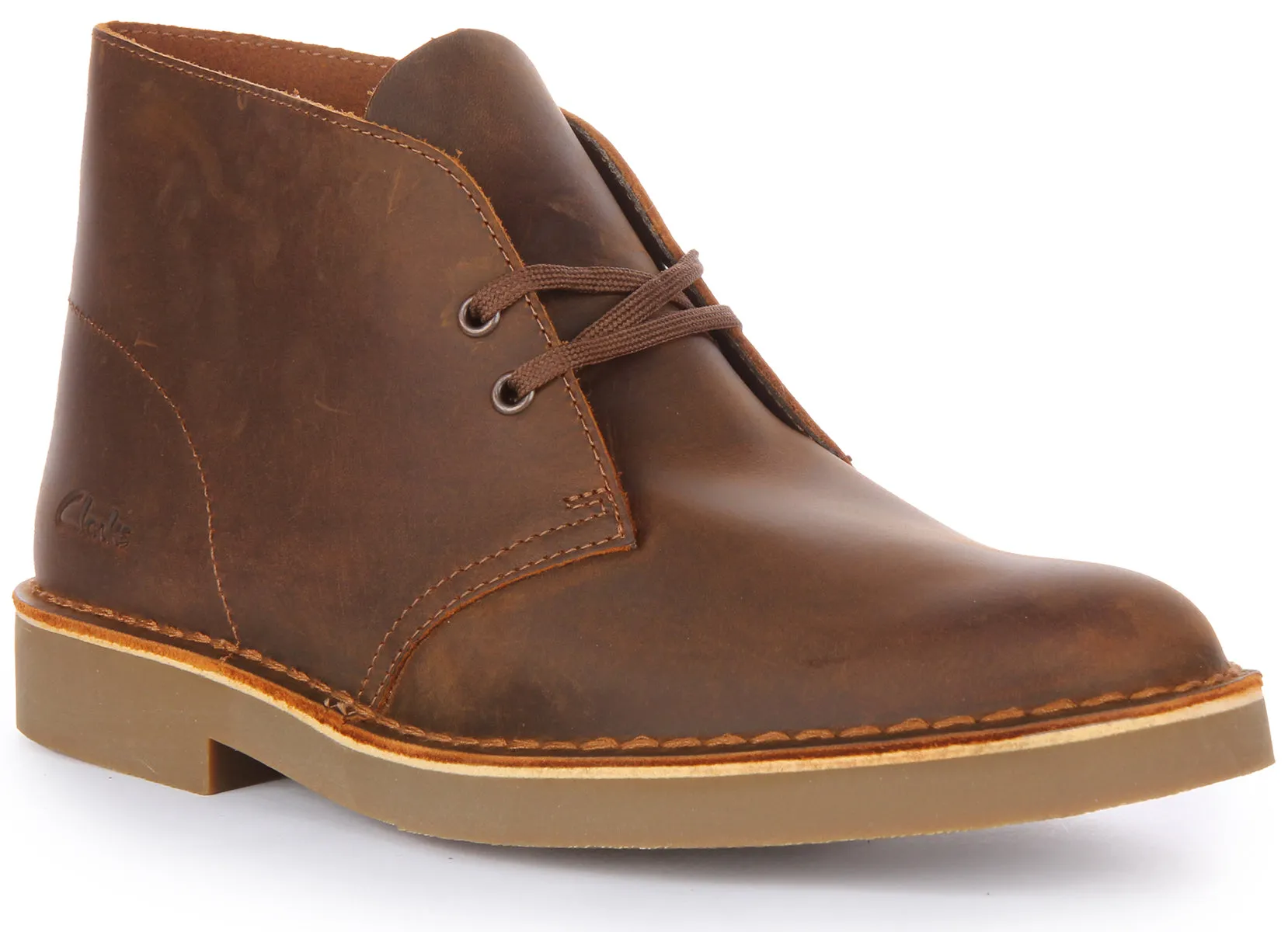 Bolso de hombro con diseño de archivo Clarks Desert BT Evo Men's en marrón oscuro