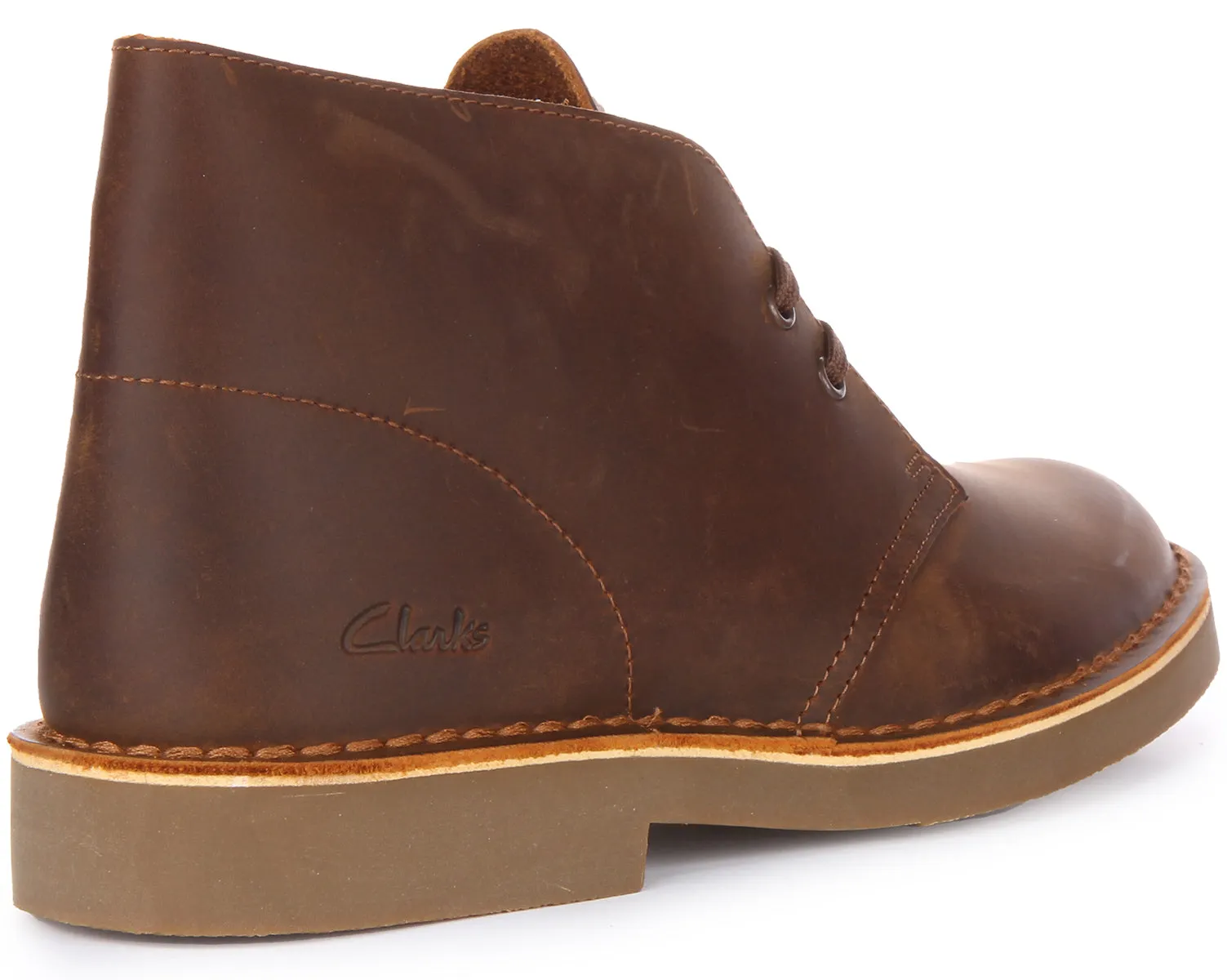 Bolso de hombro con diseño de archivo Clarks Desert BT Evo Men's en marrón oscuro