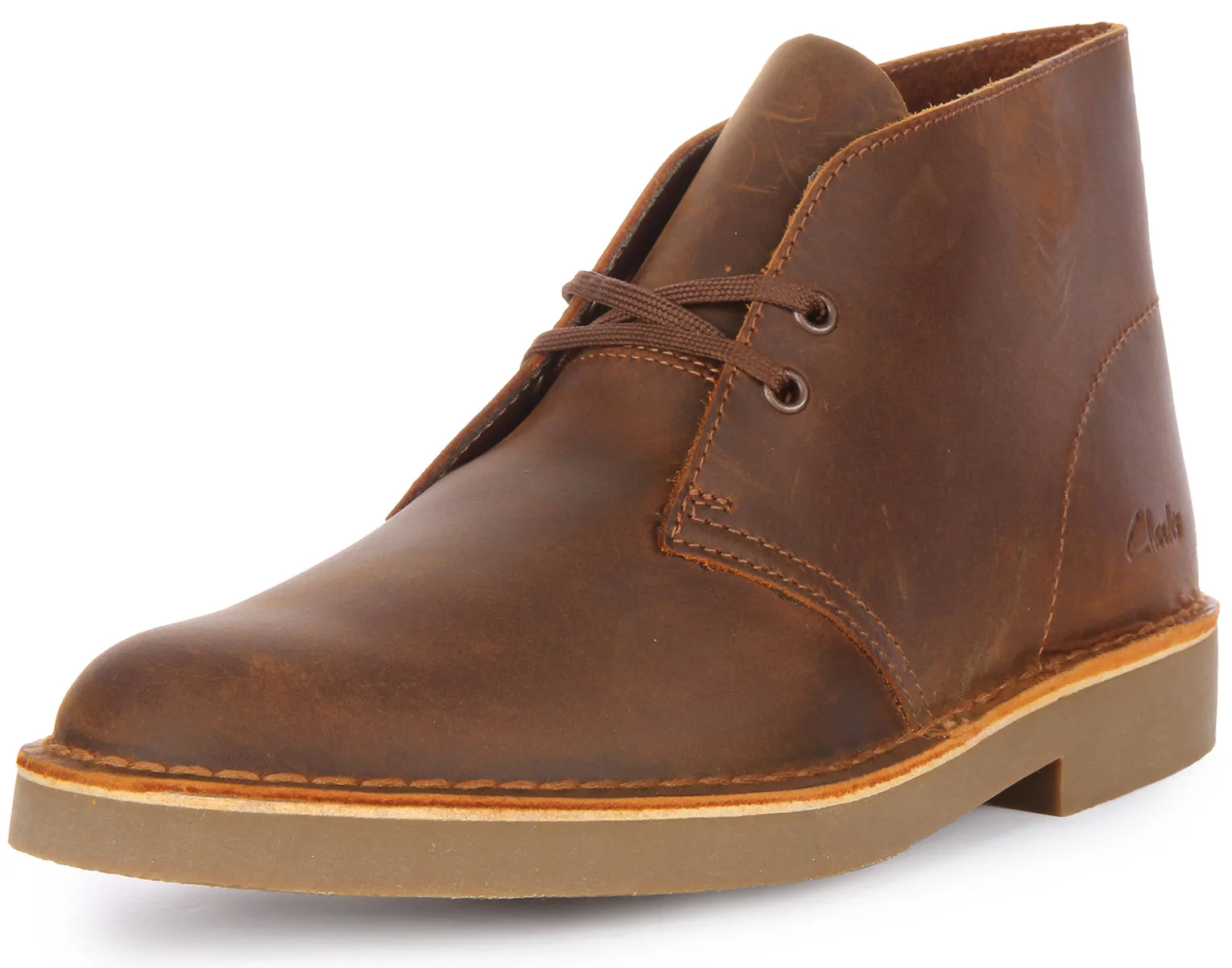 Bolso de hombro con diseño de archivo Clarks Desert BT Evo Men's en marrón oscuro