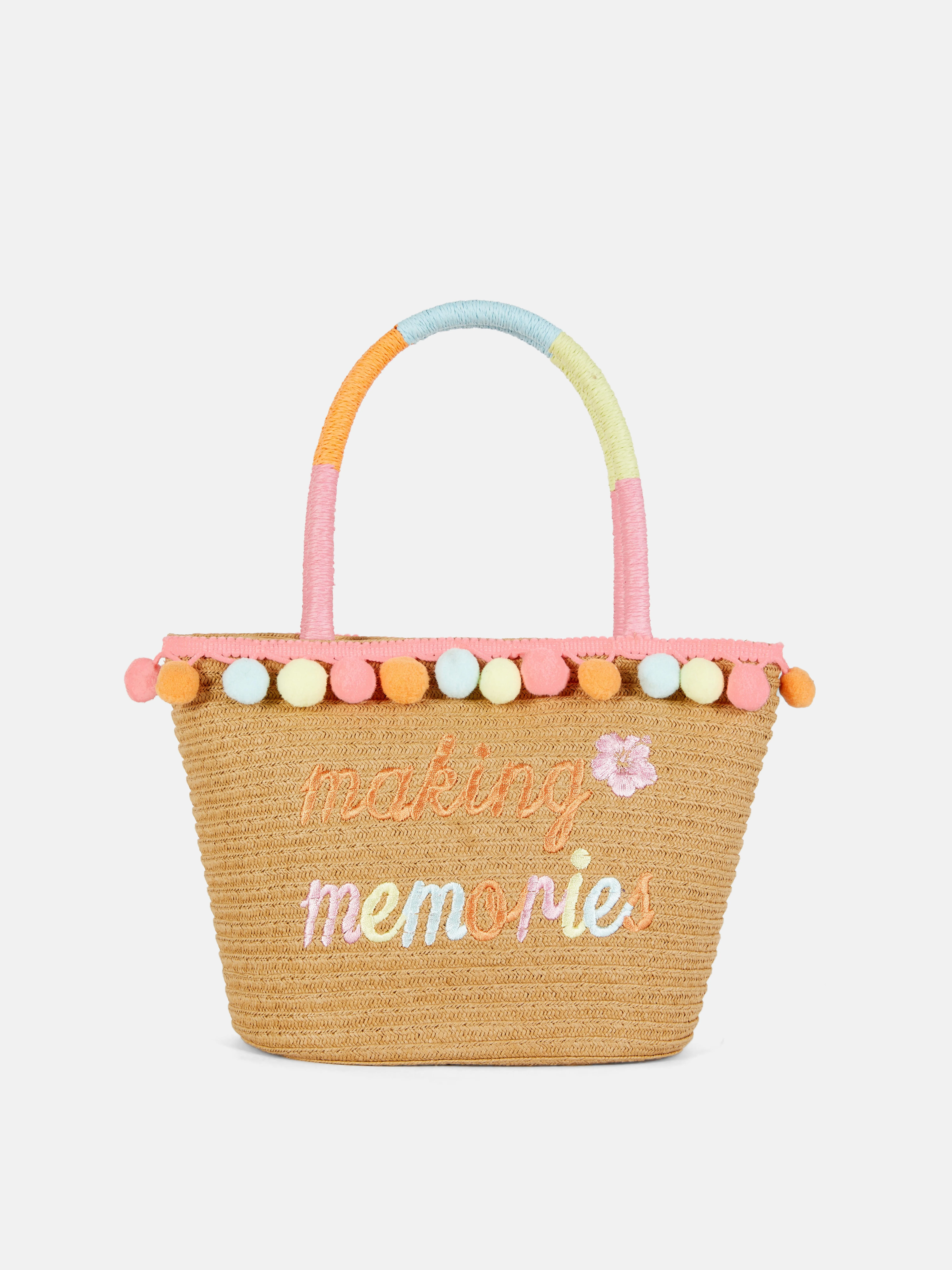 Bolso de paja de Stacey Solomon
