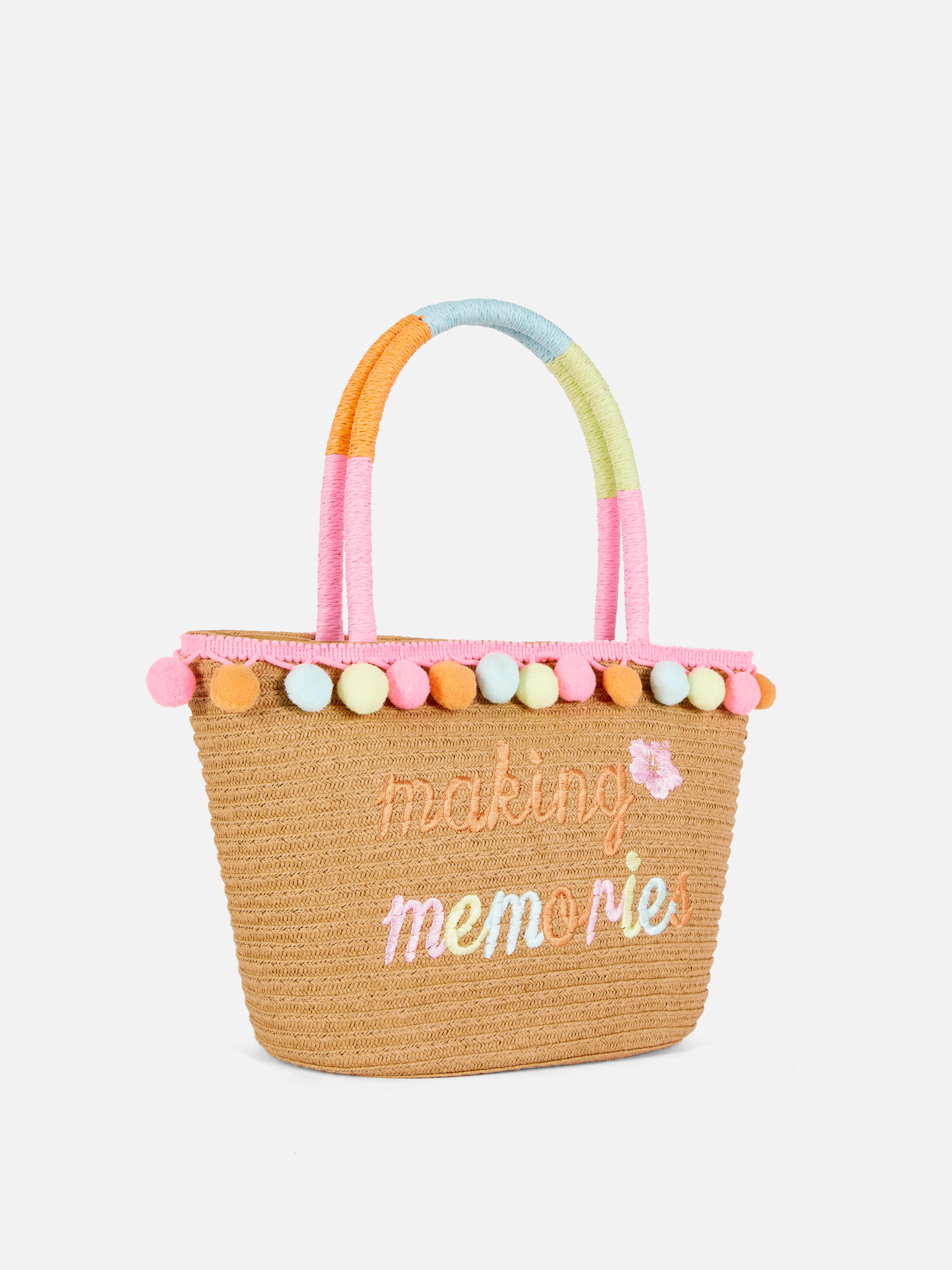 Bolso de paja de Stacey Solomon