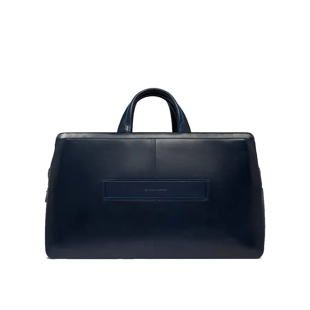 Bolso de Viaje de Piel Piquadro BV6596B2/BLU2 Color Marino