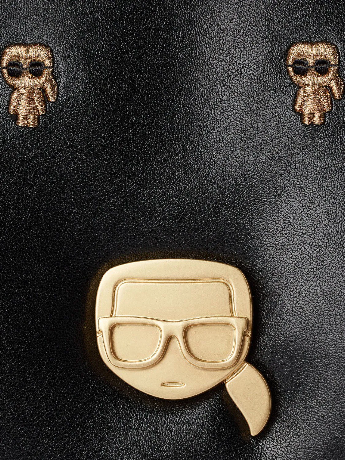BOLSO IKONIK BORDADO PEQUEÑO KARL LAGERFELD