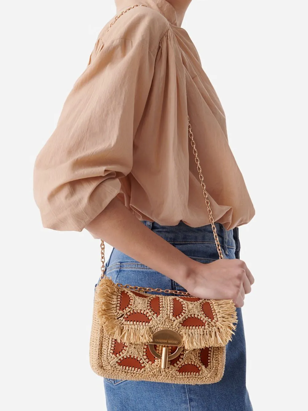 Bolso Moon marrón