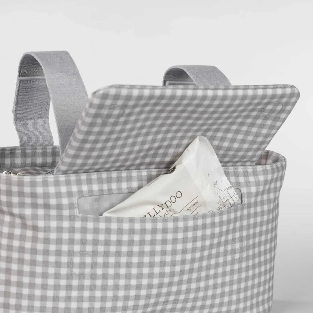 Bolso Organizador I love Vichy Gris