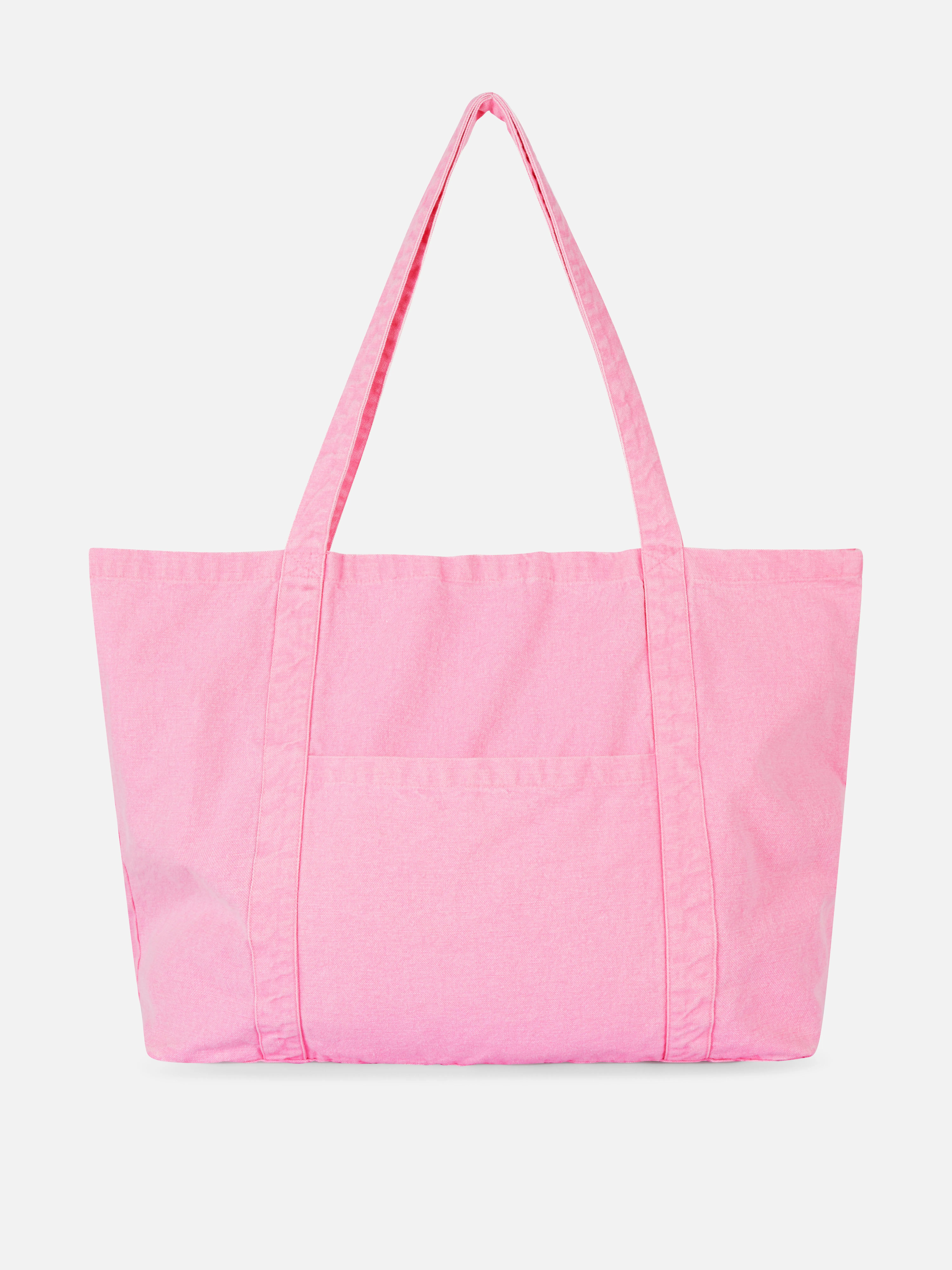 Bolso shopper de lona extragrande