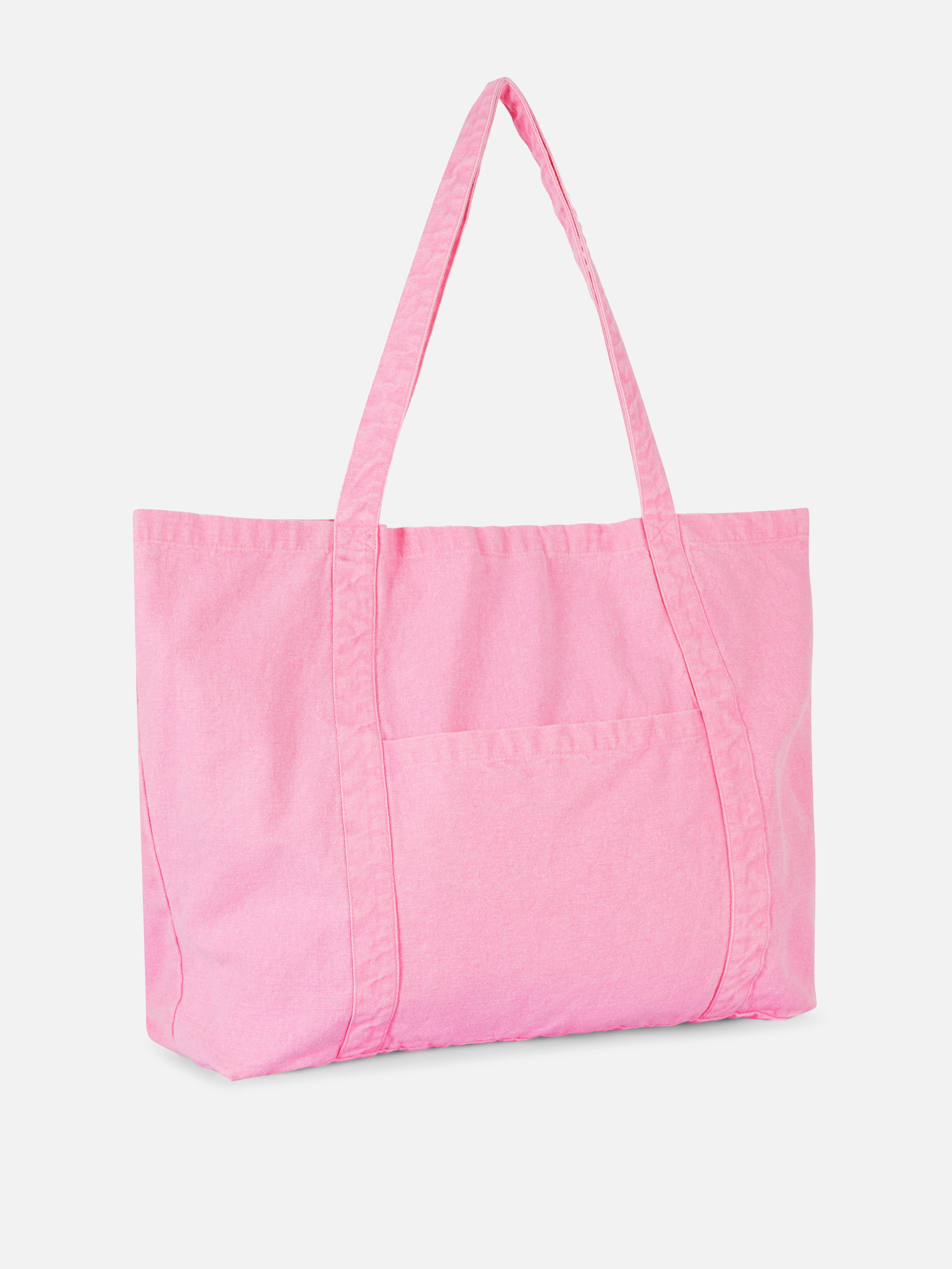 Bolso shopper de lona extragrande