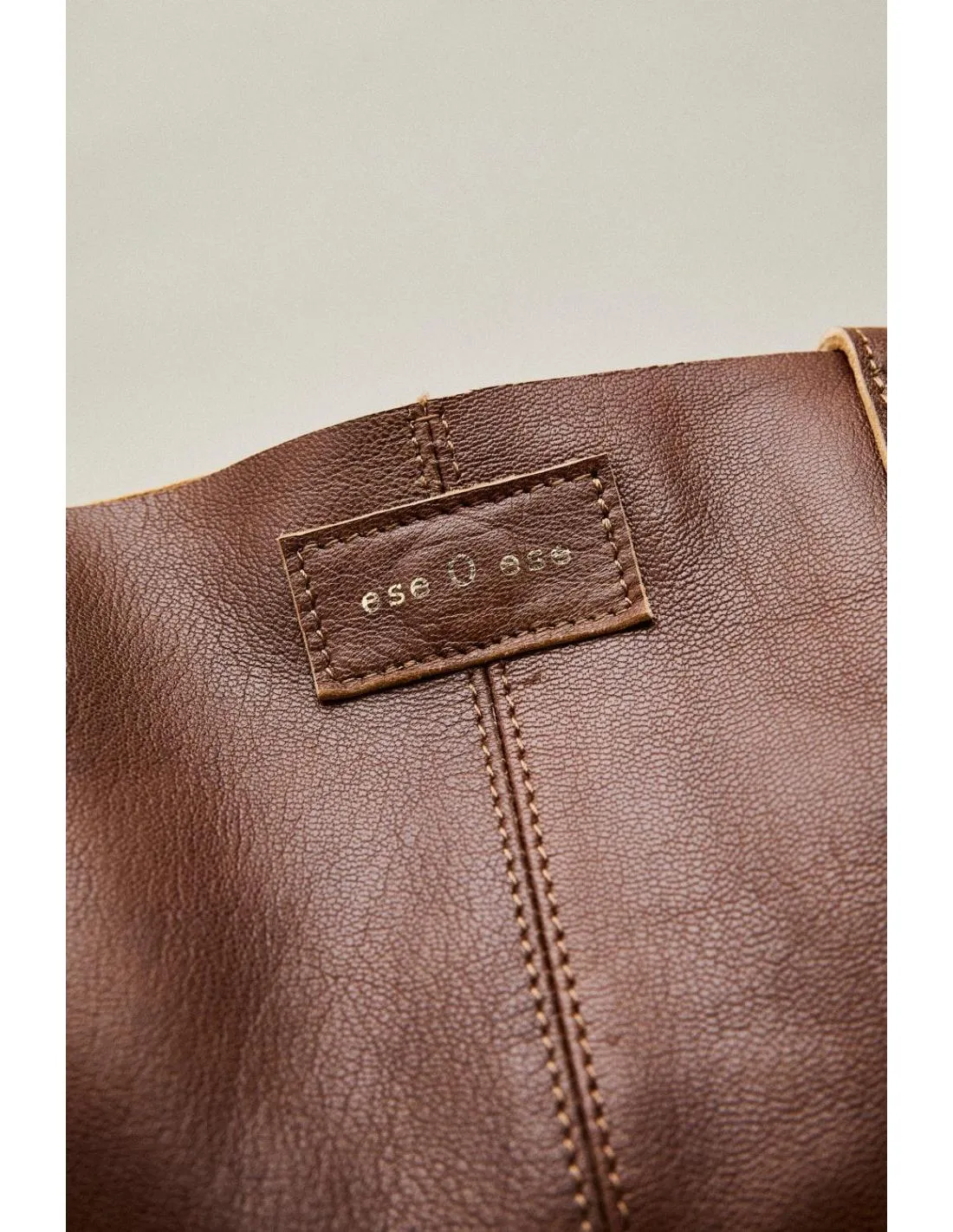 BOLSO SHOPPER DE PIEL ESE O ESE LA CITE
