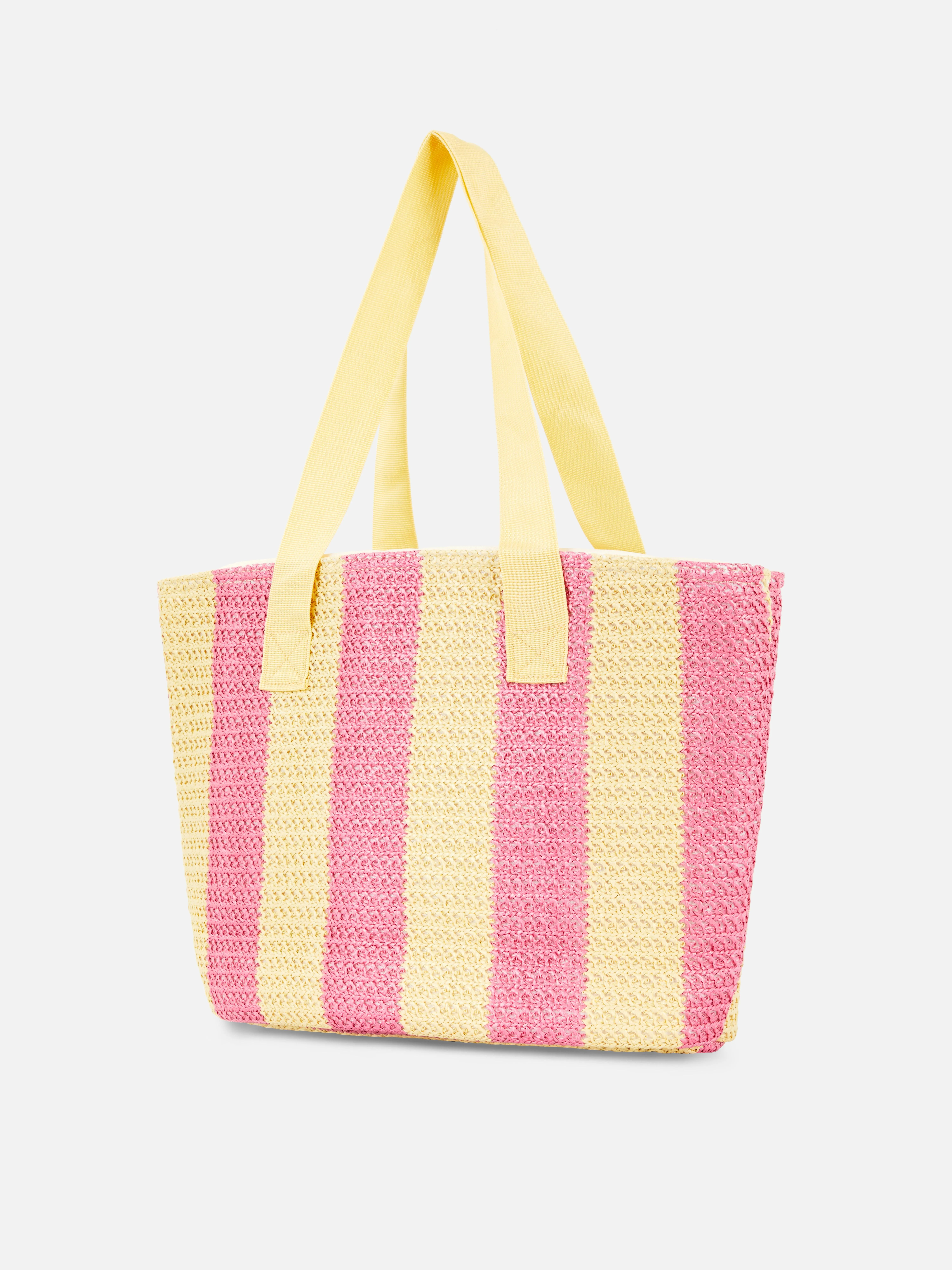 Bolso shopper isotérmico a rayas