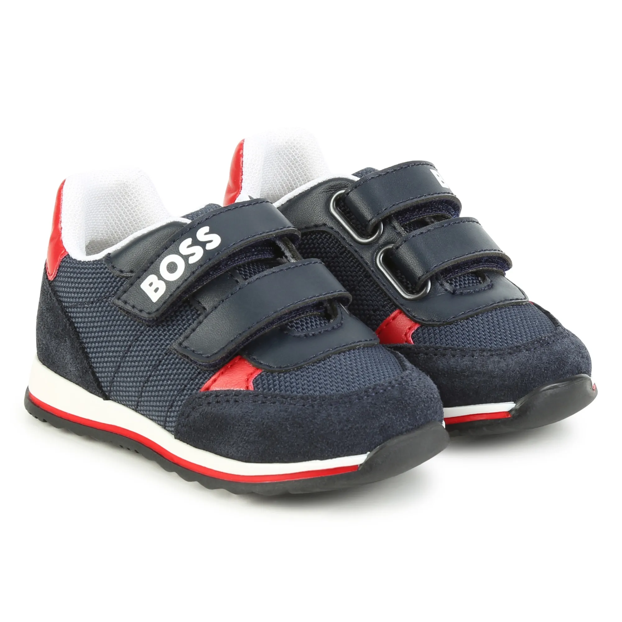 BOSS Deportivas de piel con velcro