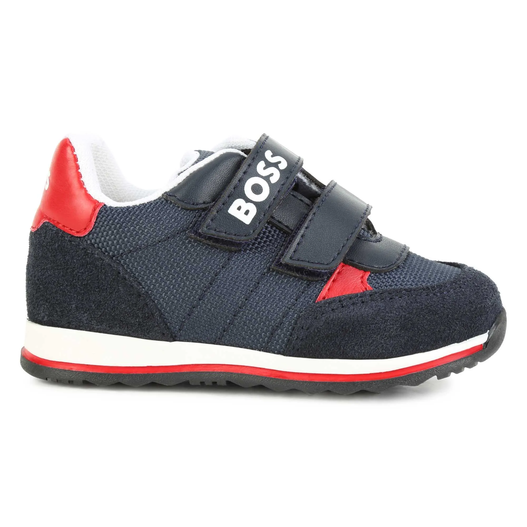 BOSS Deportivas de piel con velcro