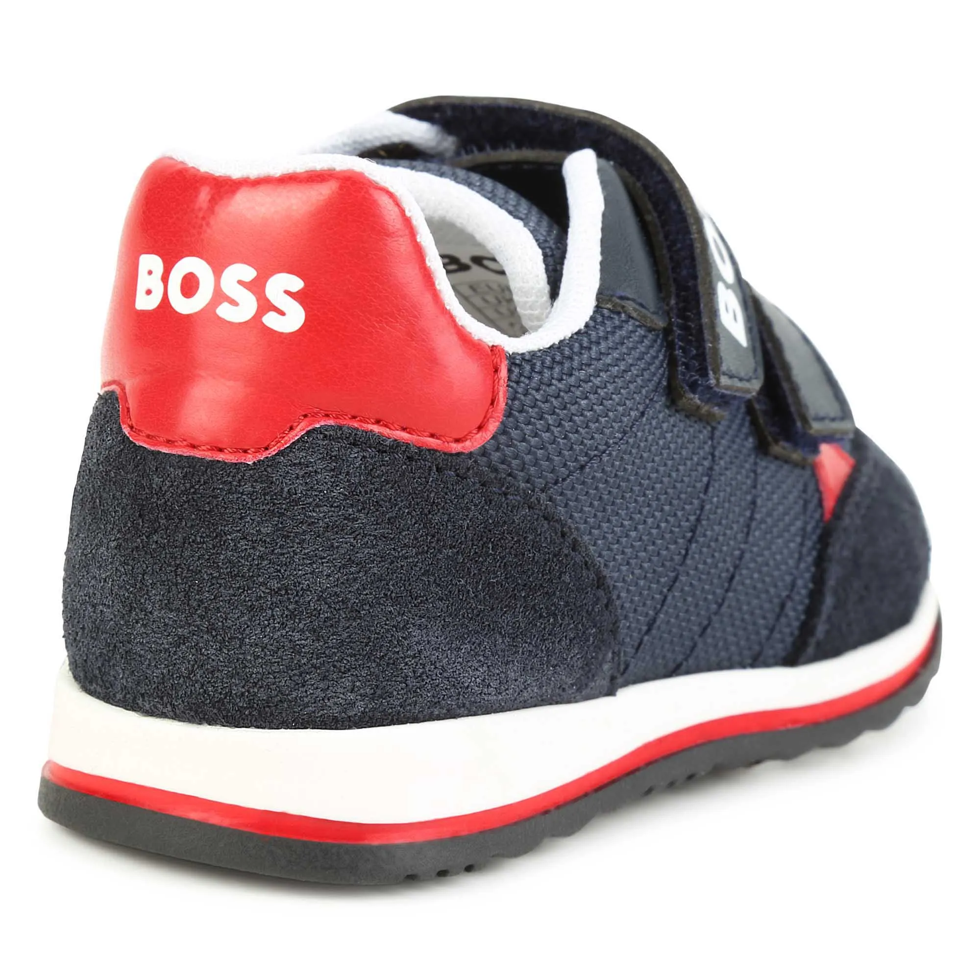 BOSS Deportivas de piel con velcro