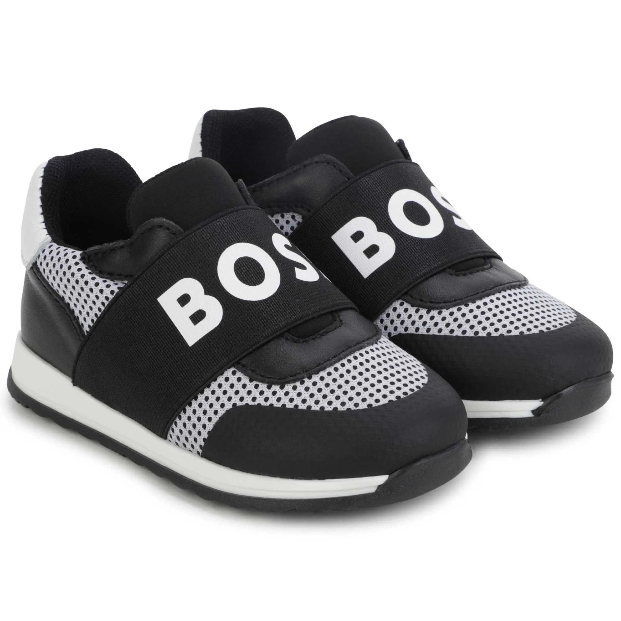 BOSS Deportivas de piel elástica