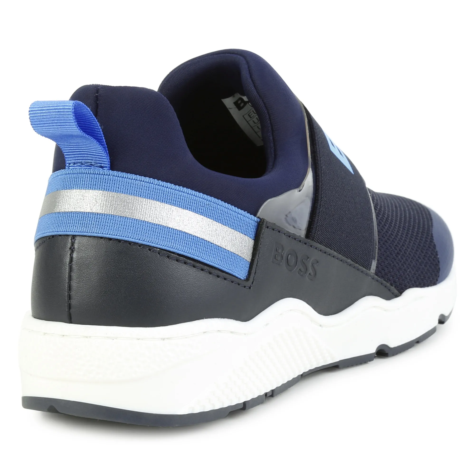 BOSS Deportivas de piel y elásticos