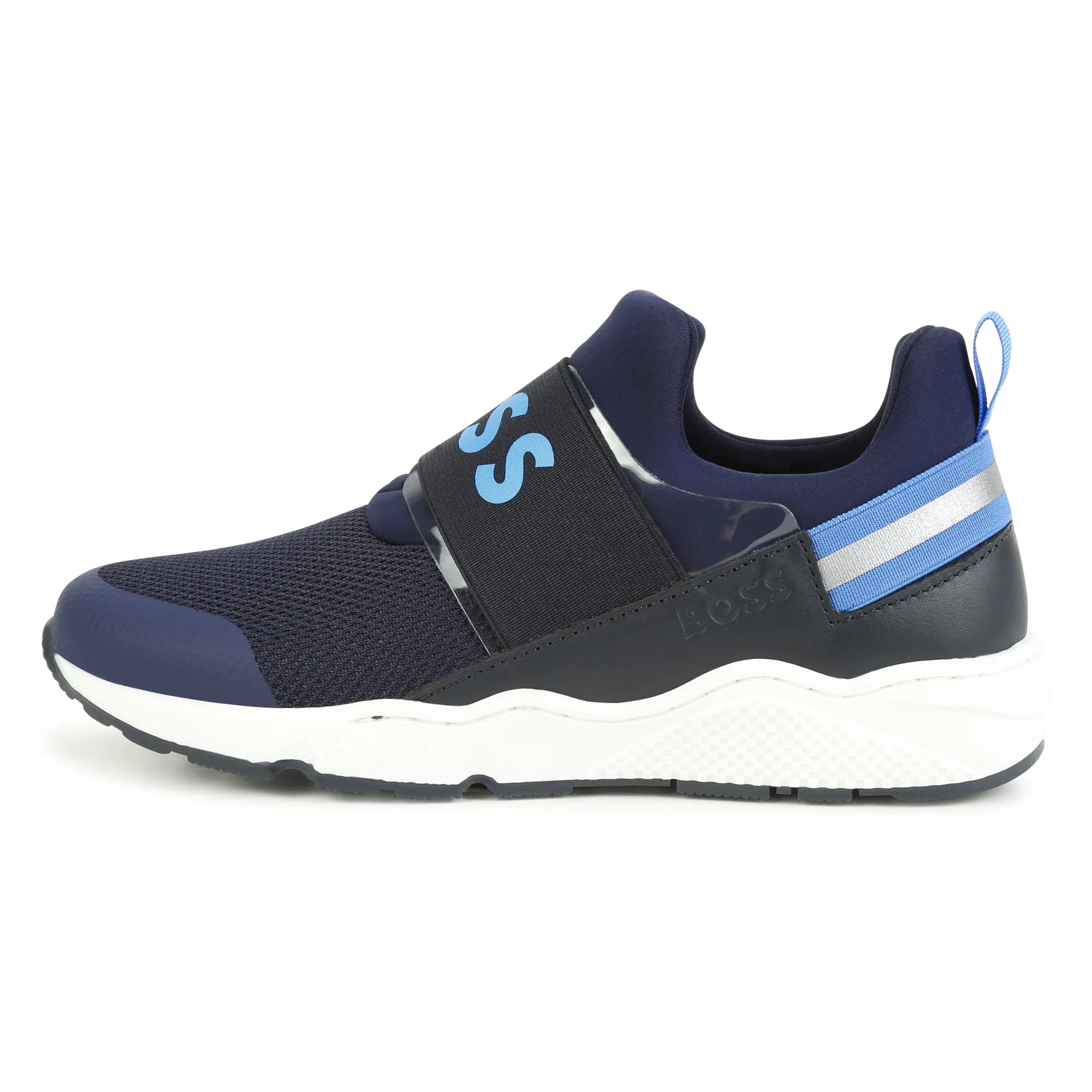 BOSS Deportivas de piel y elásticos