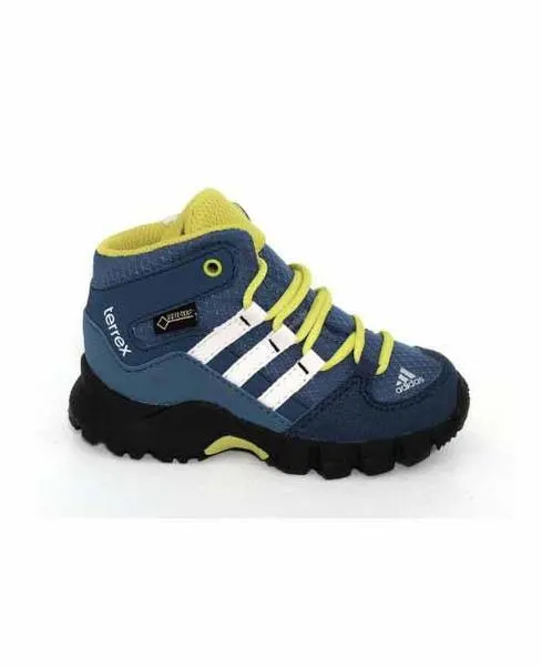bota adidas terrex mid gtx azul bebé