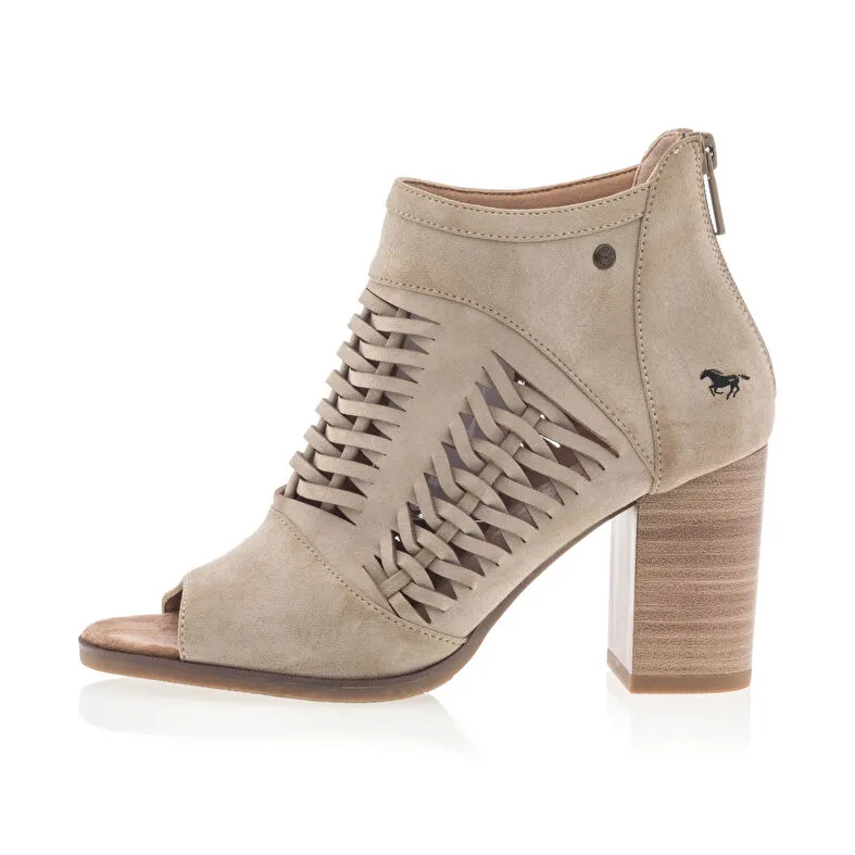 Botas / botines mujer beige